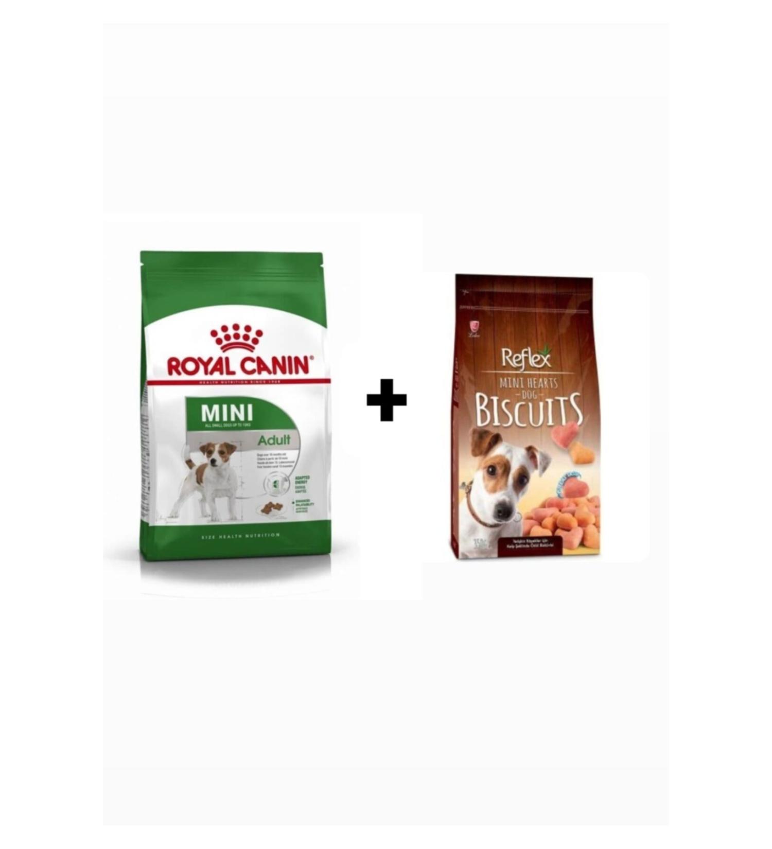 Royal Canin Mini Adult 4 Kg + Reflex Heart Dog Award 350 Gr