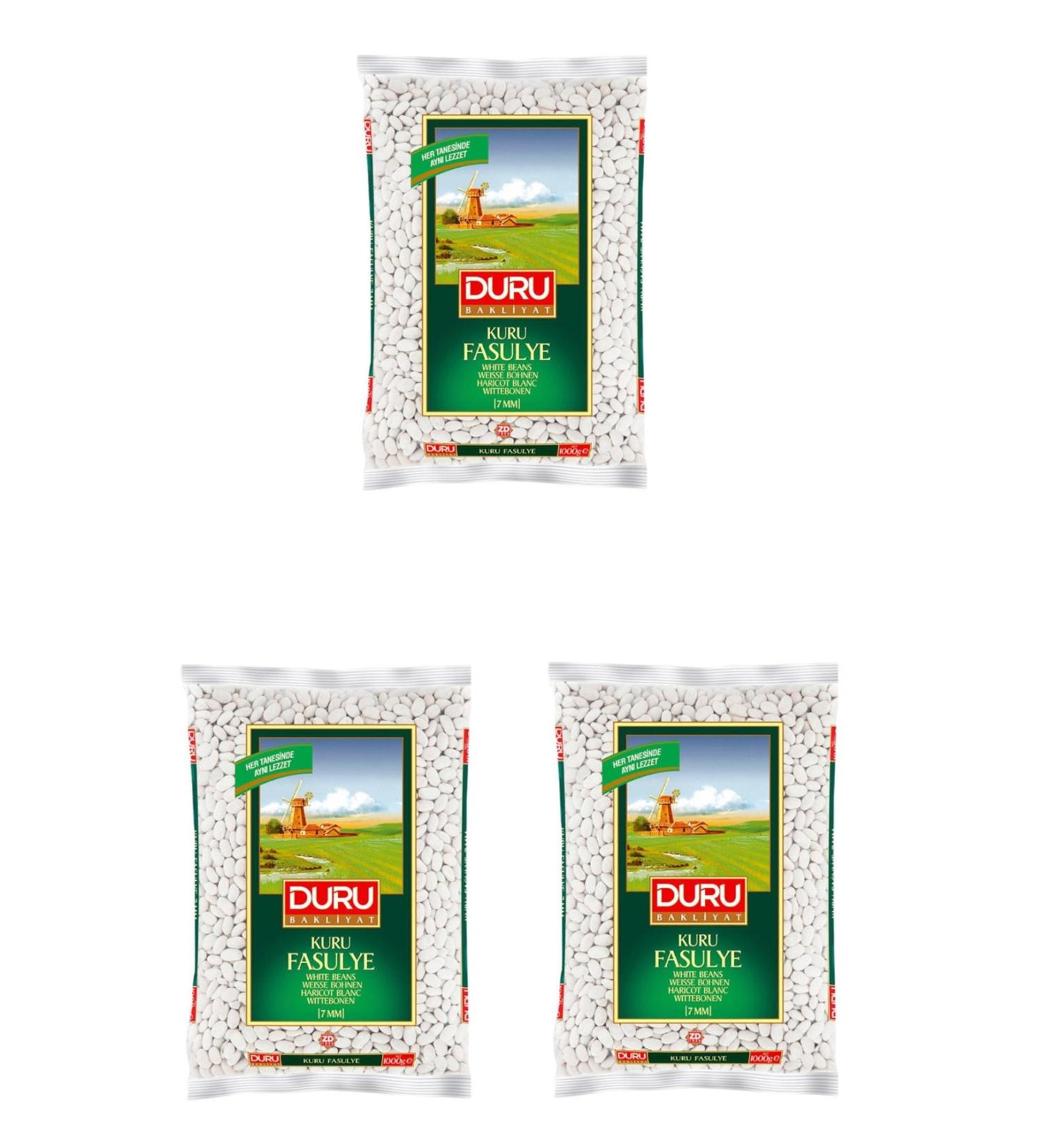 Duru Kidney Beans 7mm 1 Kg X3