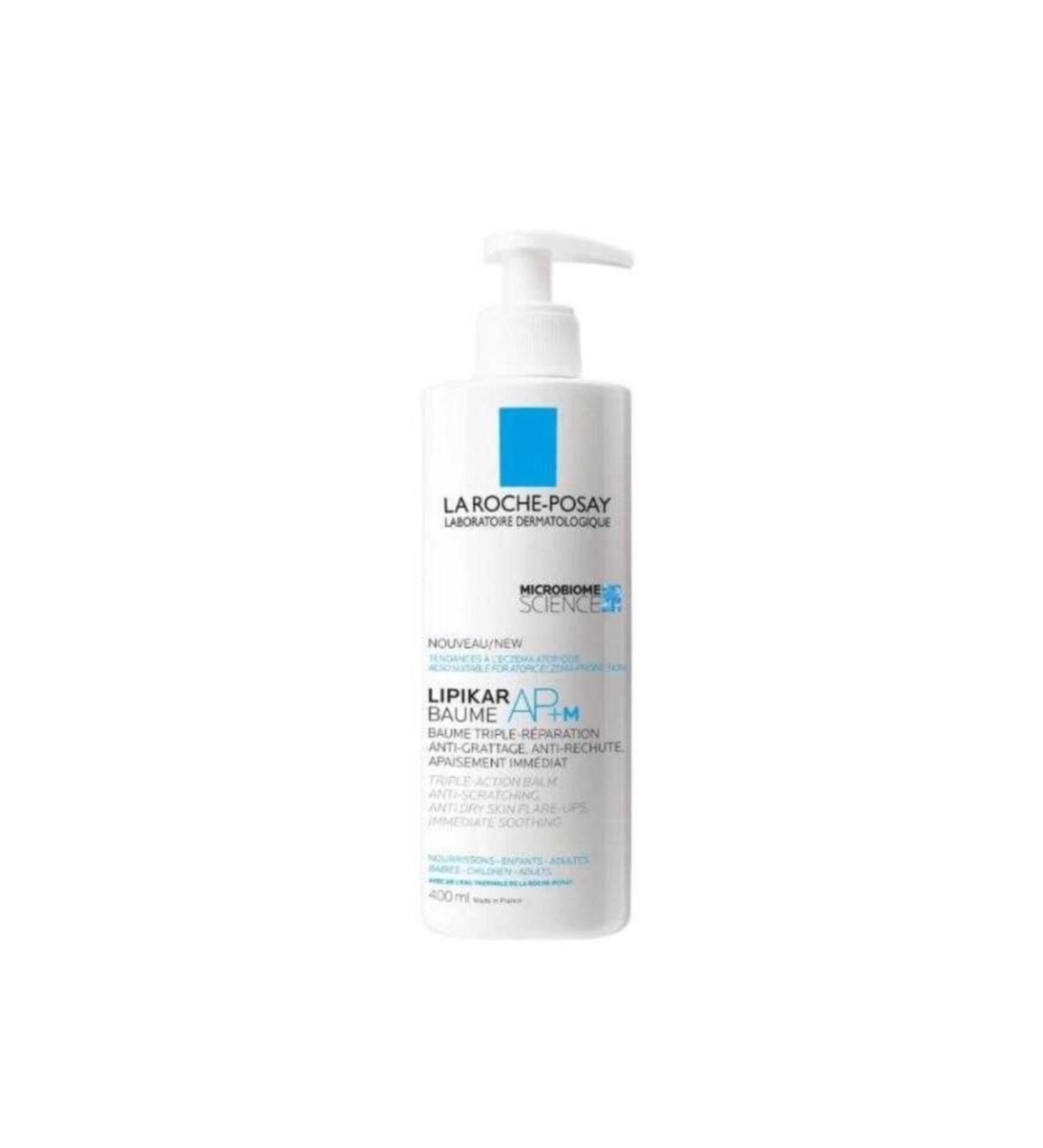 La Roche Posay Lipikar Baume Light Ap+ M Moisturizer for Face and Body for Sensitive and Dry Skin 400 Ml