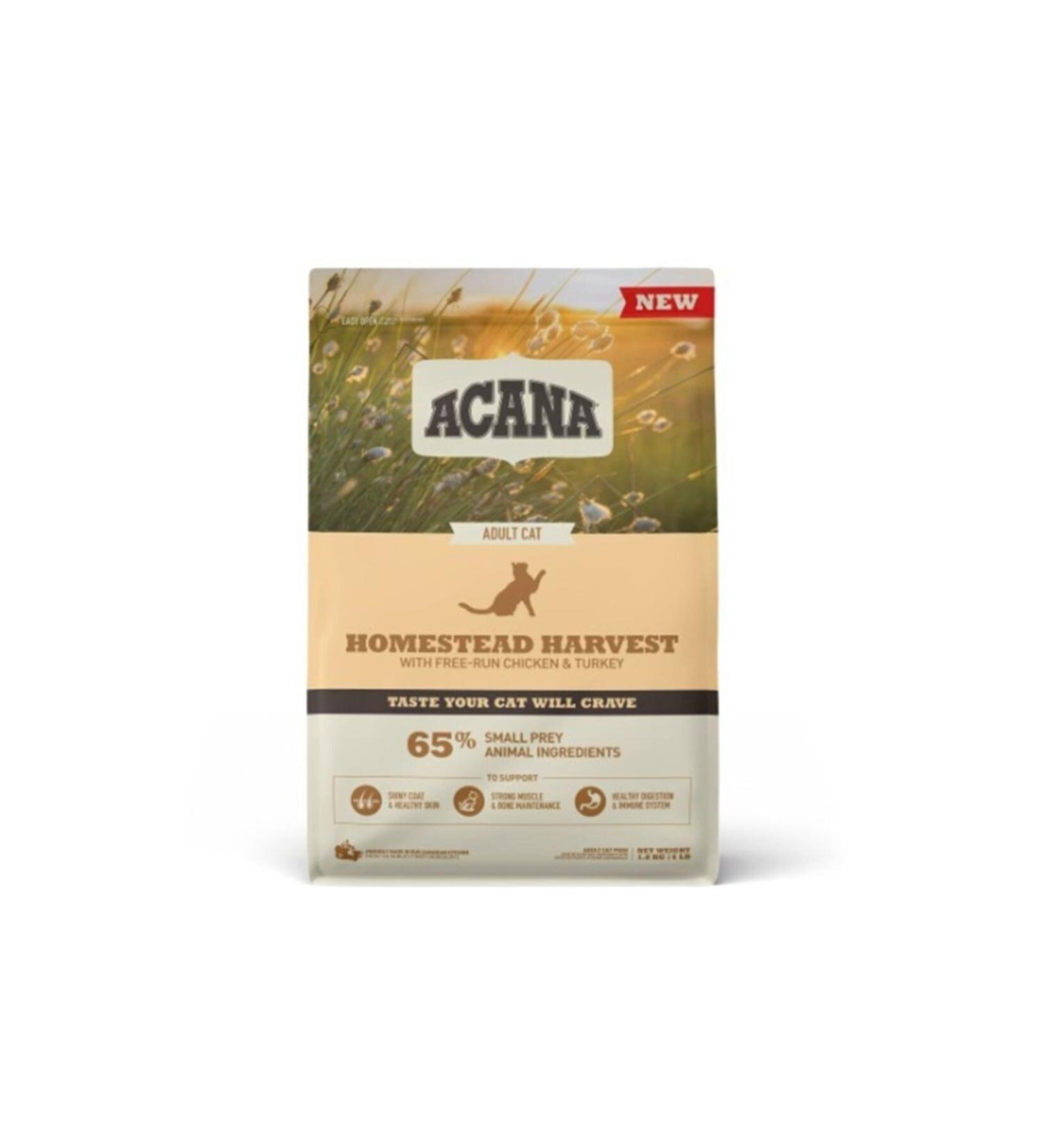 Acana Acana Homestead Harvest Adult Cat Food 1.8 Kg