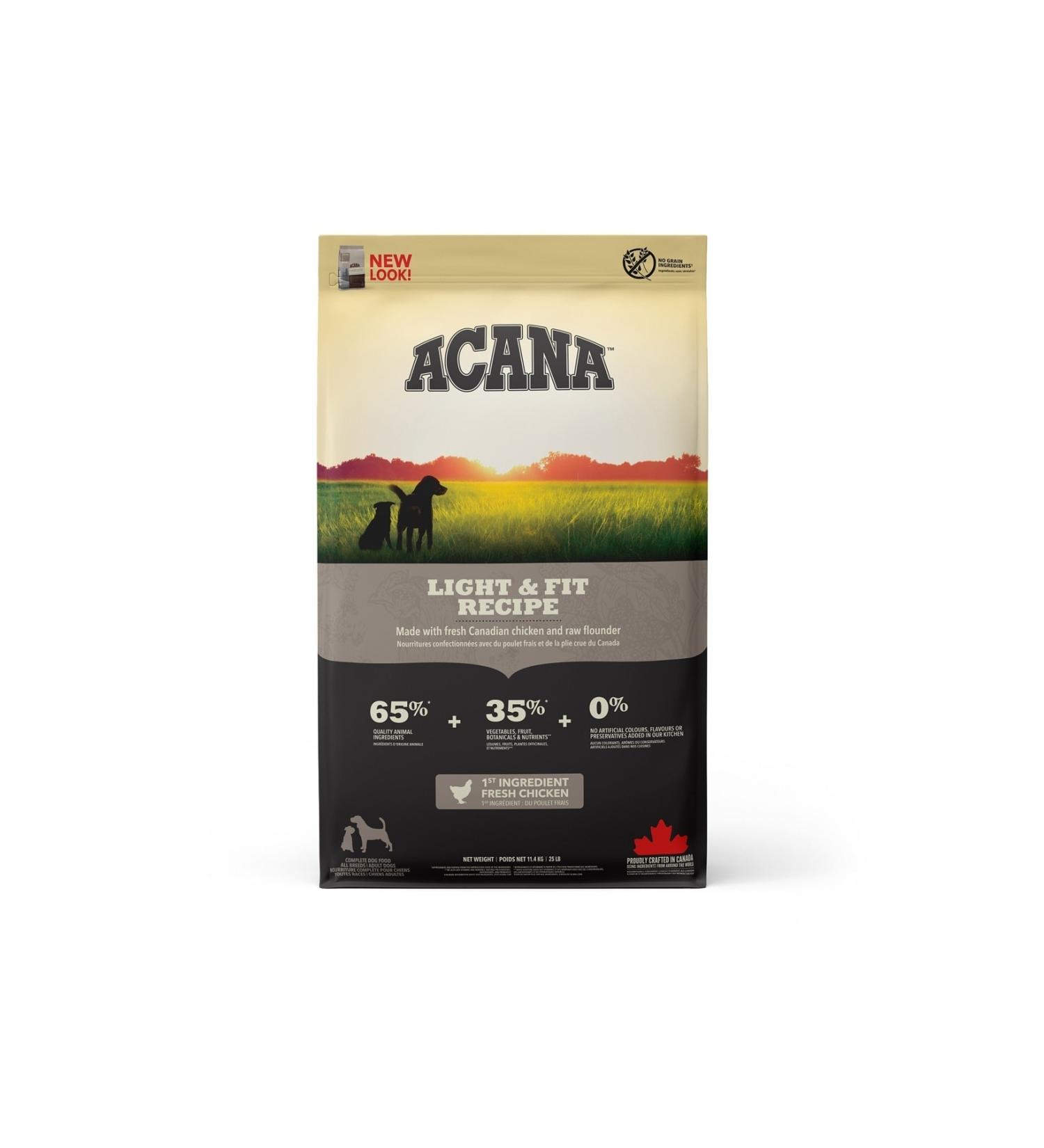 Acana Heritage - Light Fit Dog Food 11.4 Kg