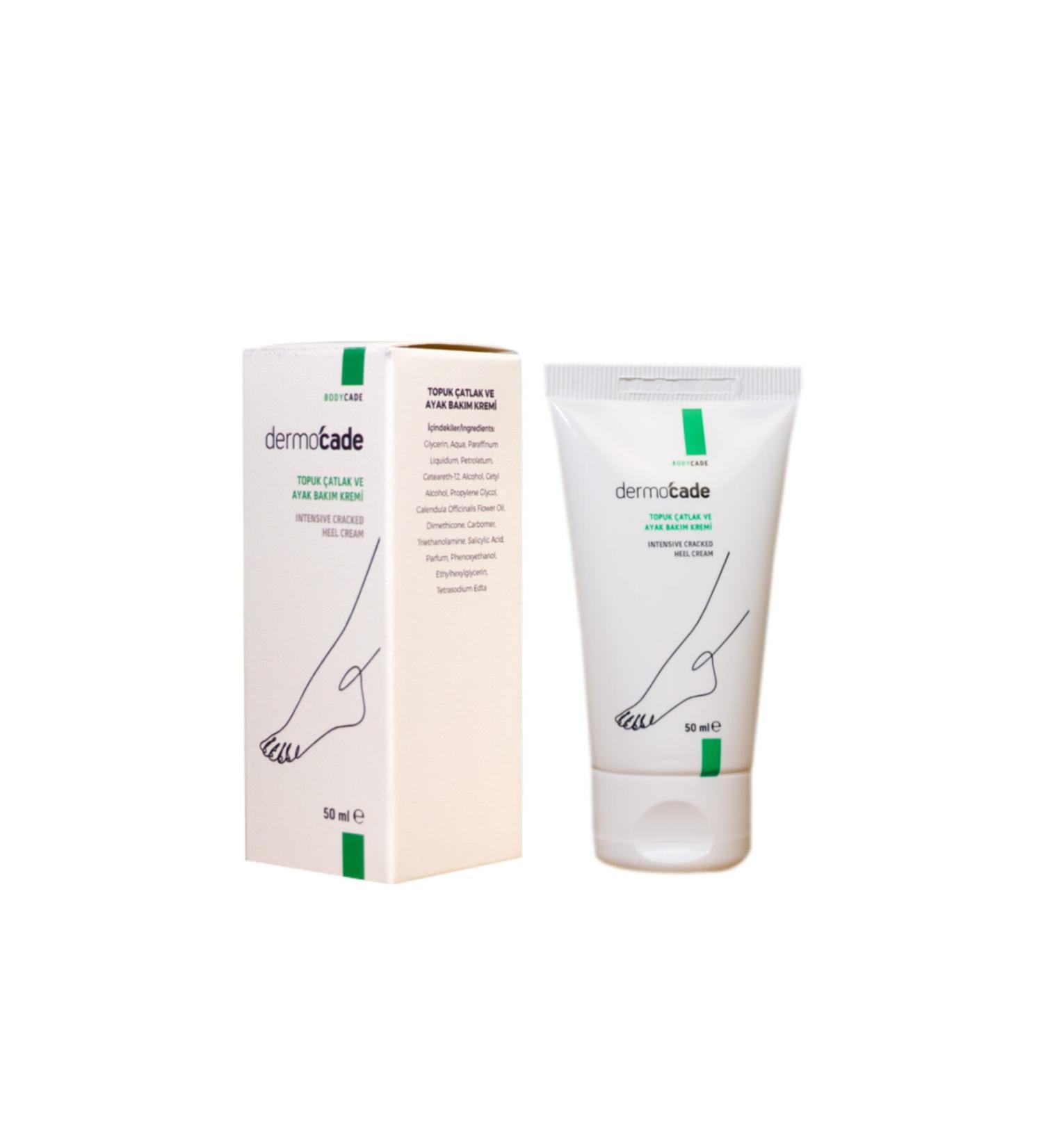 Dermocade Heel Crack and Foot Cream 50 Ml - Buy Online on GoSupps.com