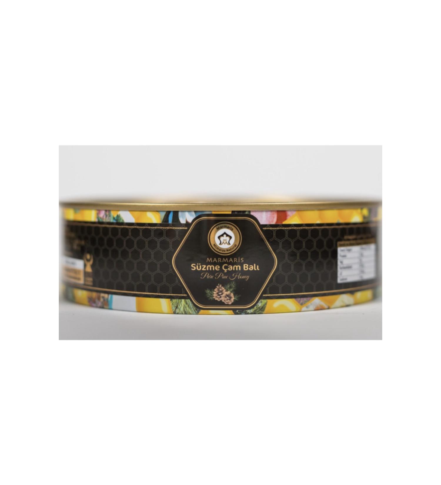 Marmaris Mimaras Natural Marmaris Pine Honey Tin 850 Gr - Buy Online on GoSupps.com
