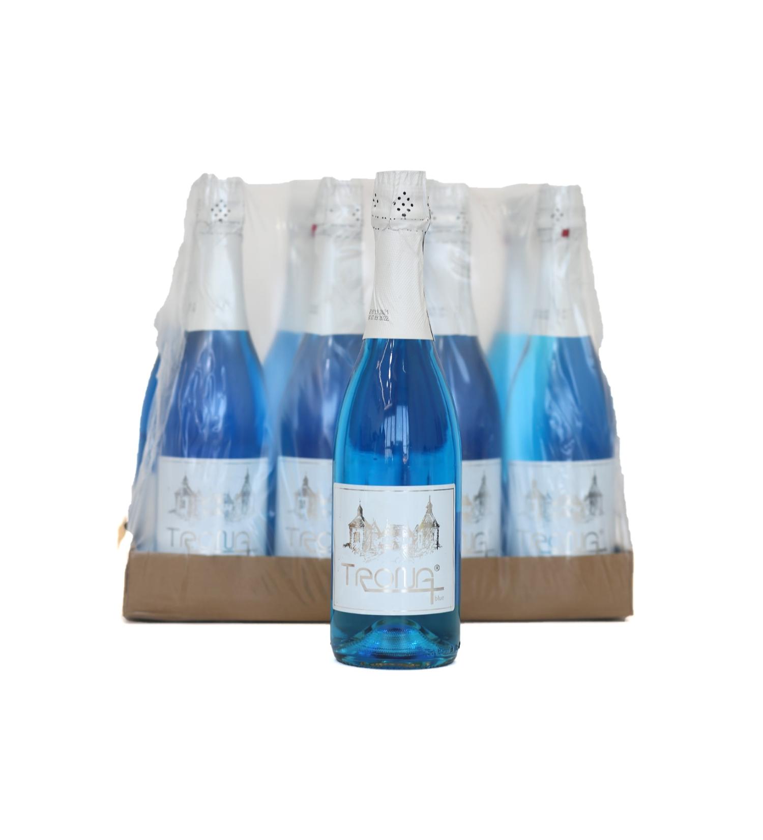 TRONA Blueberry Non-Alcoholic Drink 75 Cl*12 Pieces