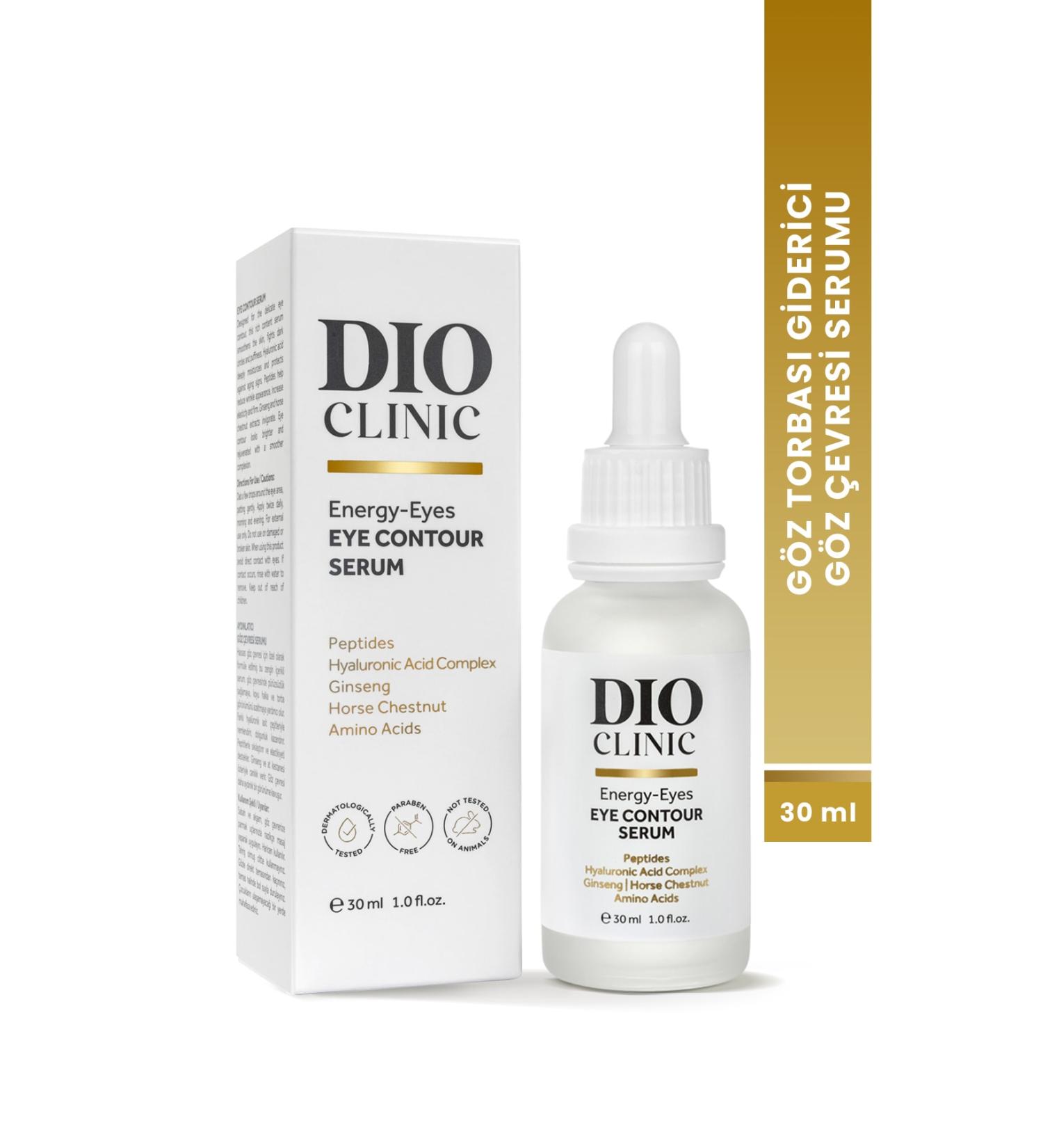 Dio Clinic Brightening Eye Contour Serum for Under Eye Bags 30 ml - Buy Online on GoSupps.com