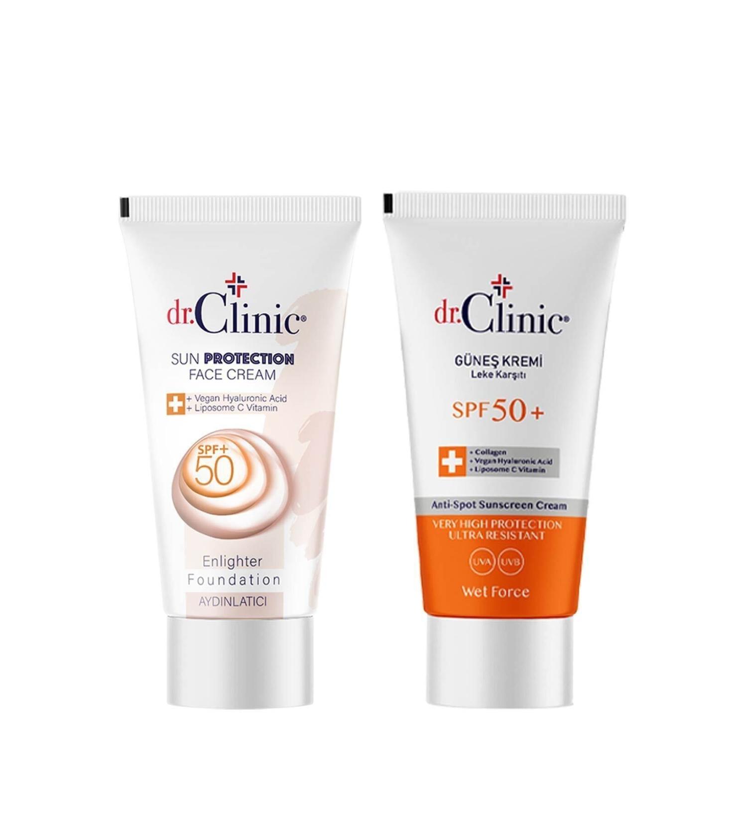 Dr. Clinic Brightening Sunscreen Set
