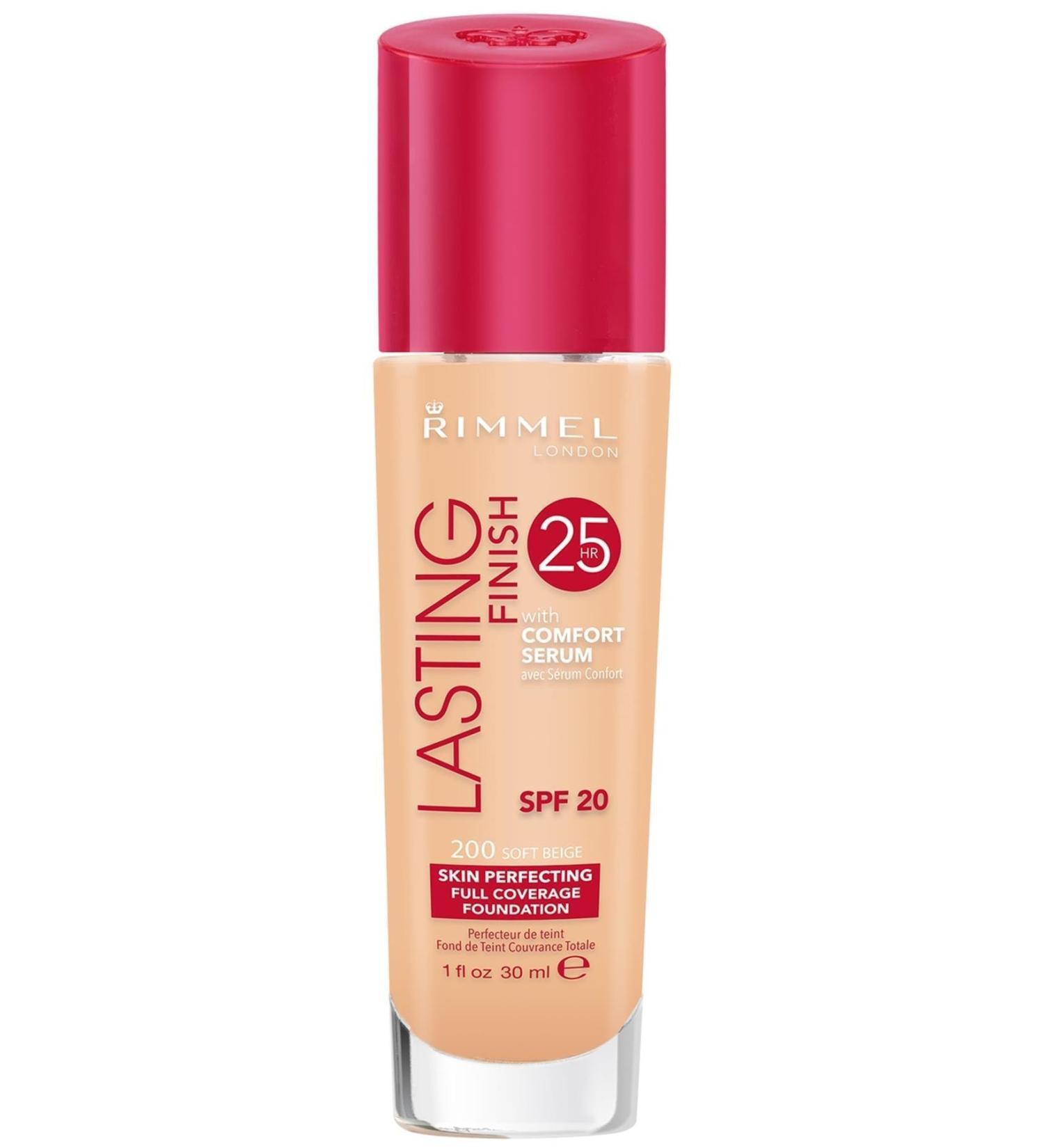 Rimmel London Lasting Finish 25 Hour Foundation Foundation 200 Soft Beige EGMTCRT1017519