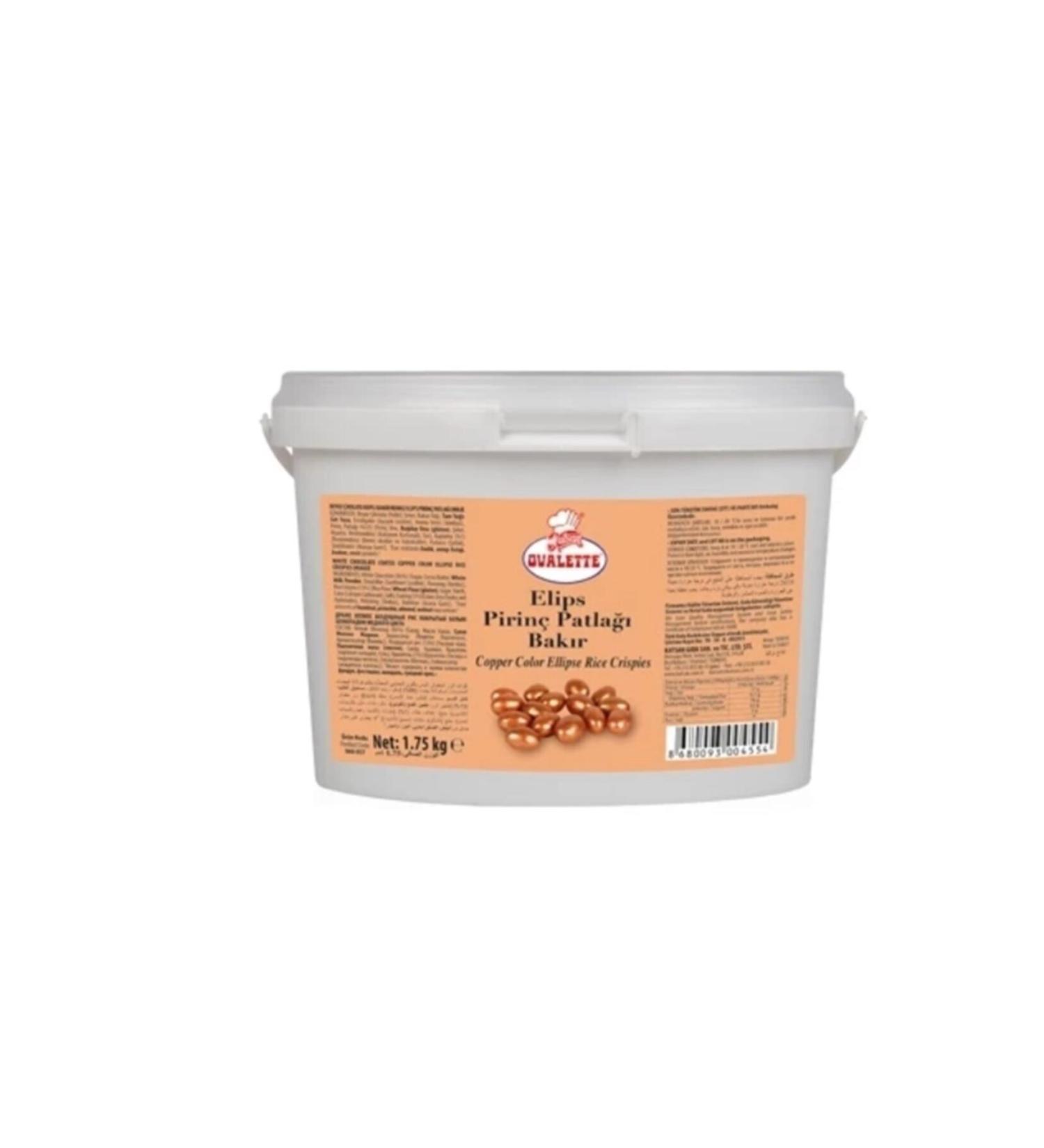ovalette 1.750 gr Copper Rice Crisps