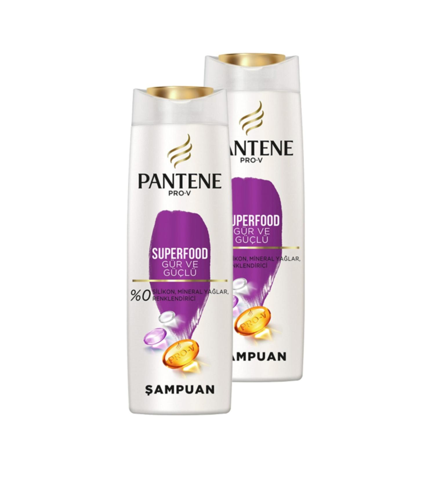 Pantene Pro-v Superfood Lush And Strong 800 Ml (400 Ml X 2)
