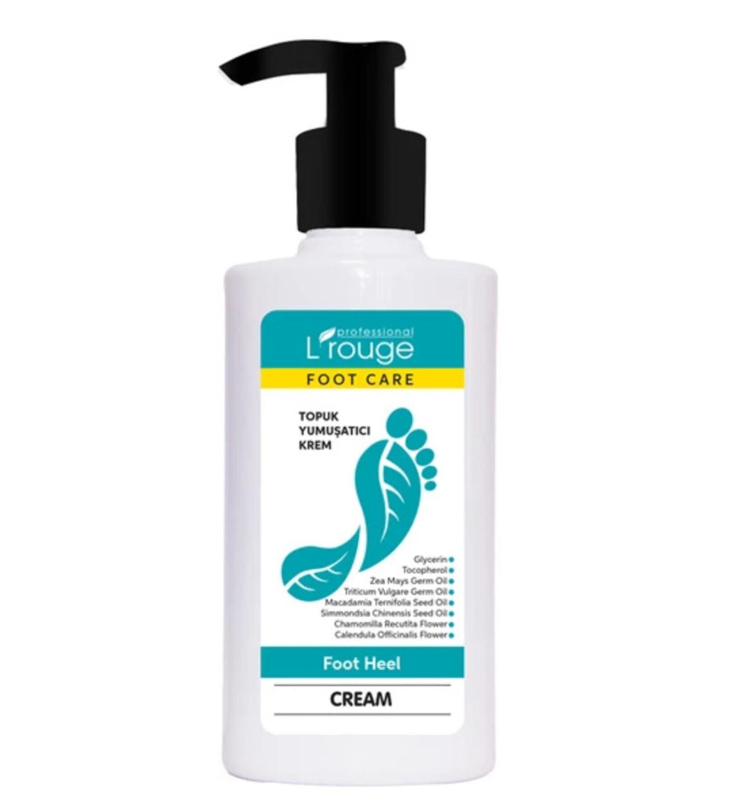 L'ROUGE Cracked Heel Softening Cream Foot Heel Cream