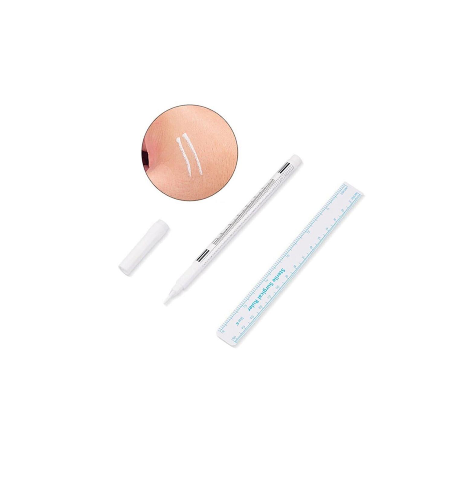 alaraycosmetics Permanent Make-up and Marking Pen White/Ruled