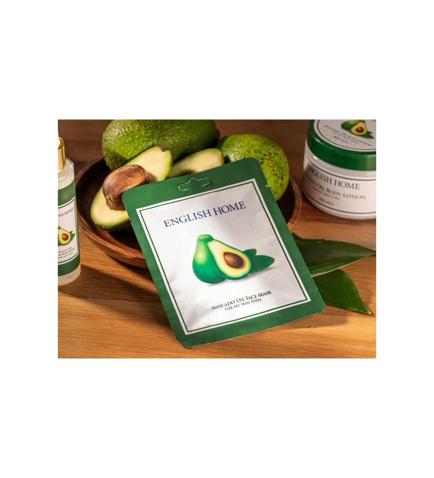 English Home Avocado Oil Mask 25 Ml Green - Buy Online on GoSupps.com