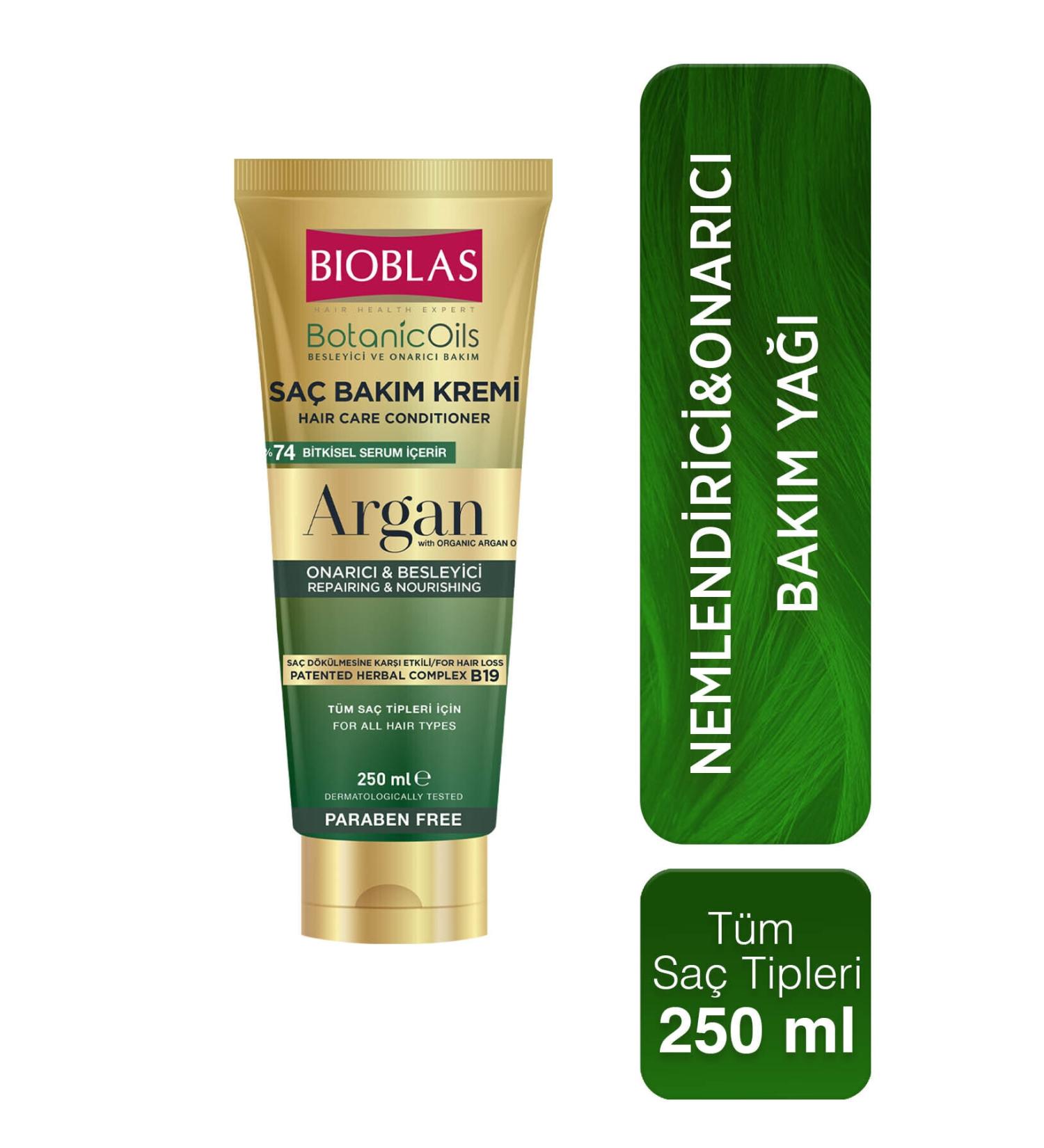Bioblas Botanics Oil Argan Oil Hair Care Cream 250ml