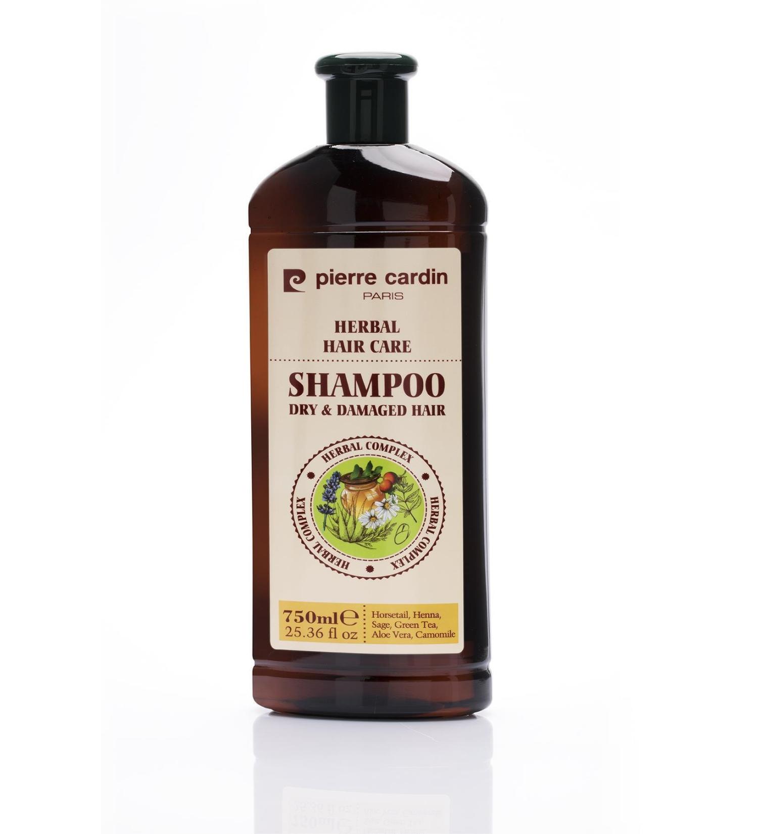 Pierre Cardin Herbal Shampoo For Dry & Damaged Hair 750 Ml Herbal Shampoo (Dry and Damaged Hair)