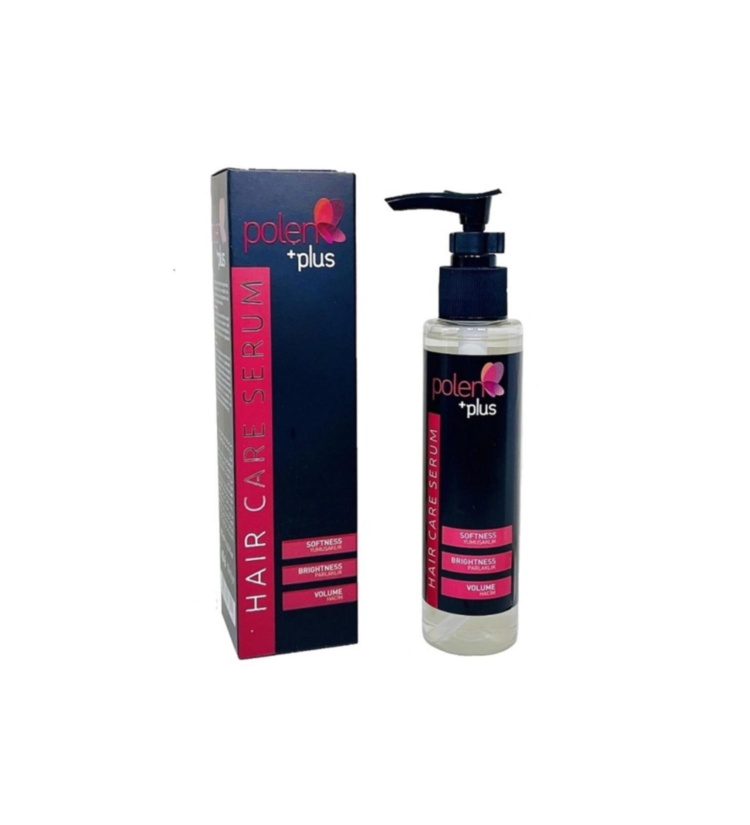 PolenPlus M&well Hair Care Serum 125ml Blow Dry Water Volume Shine Softness