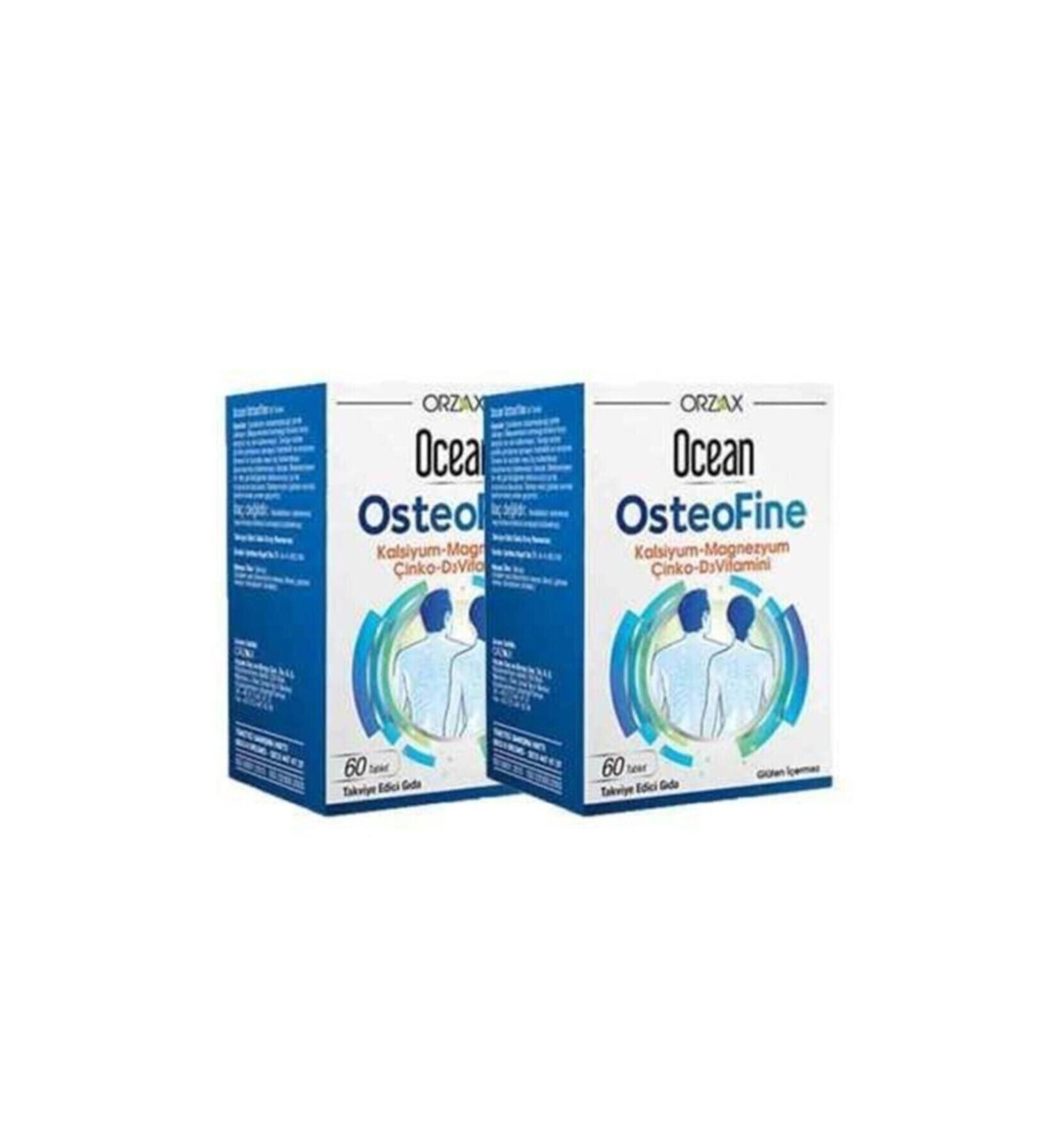 Ocean Supplement Ocean Osteofine 60 Tablets 2 Pieces