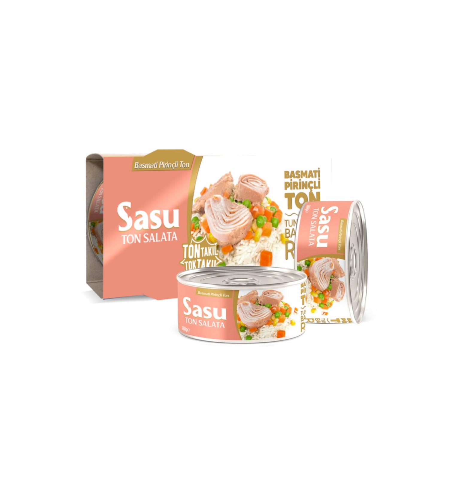 SASU Basmati Rice Tuna Salad 6x160 gr Large Piece