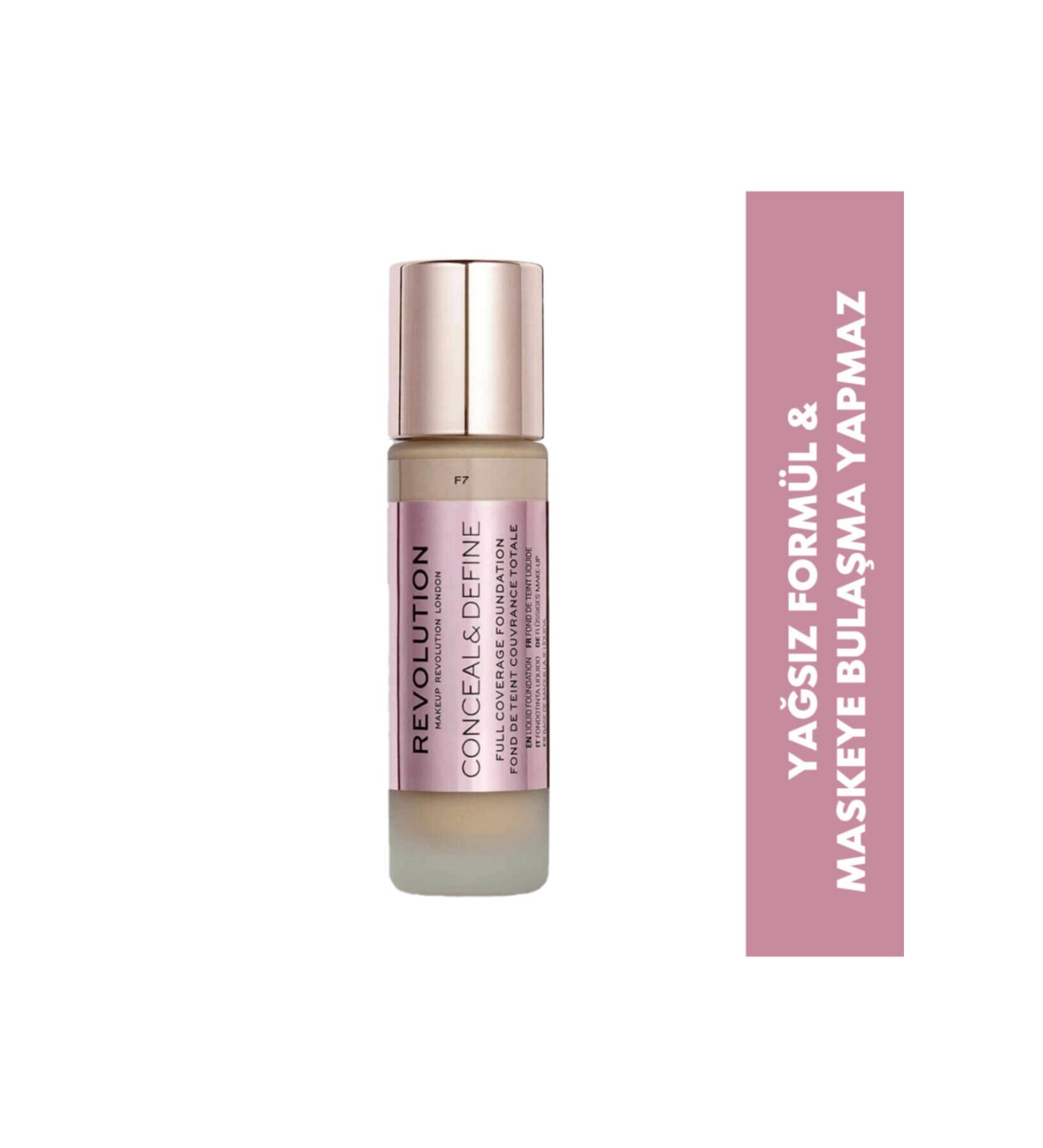 Revolution Conceal Define Foundation F7