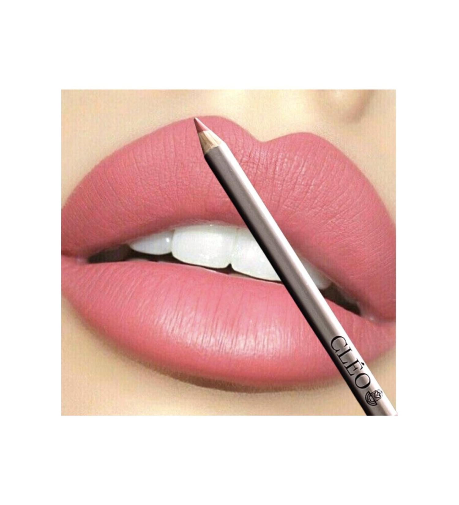 Cleo Cosmetics Waterproof Lip Pencil (Sugar P nk Candy)