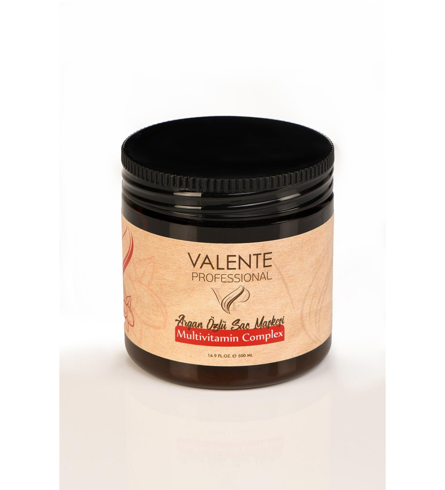 Valente Argan Essence Moisturizing Hair Care Mask 500ml