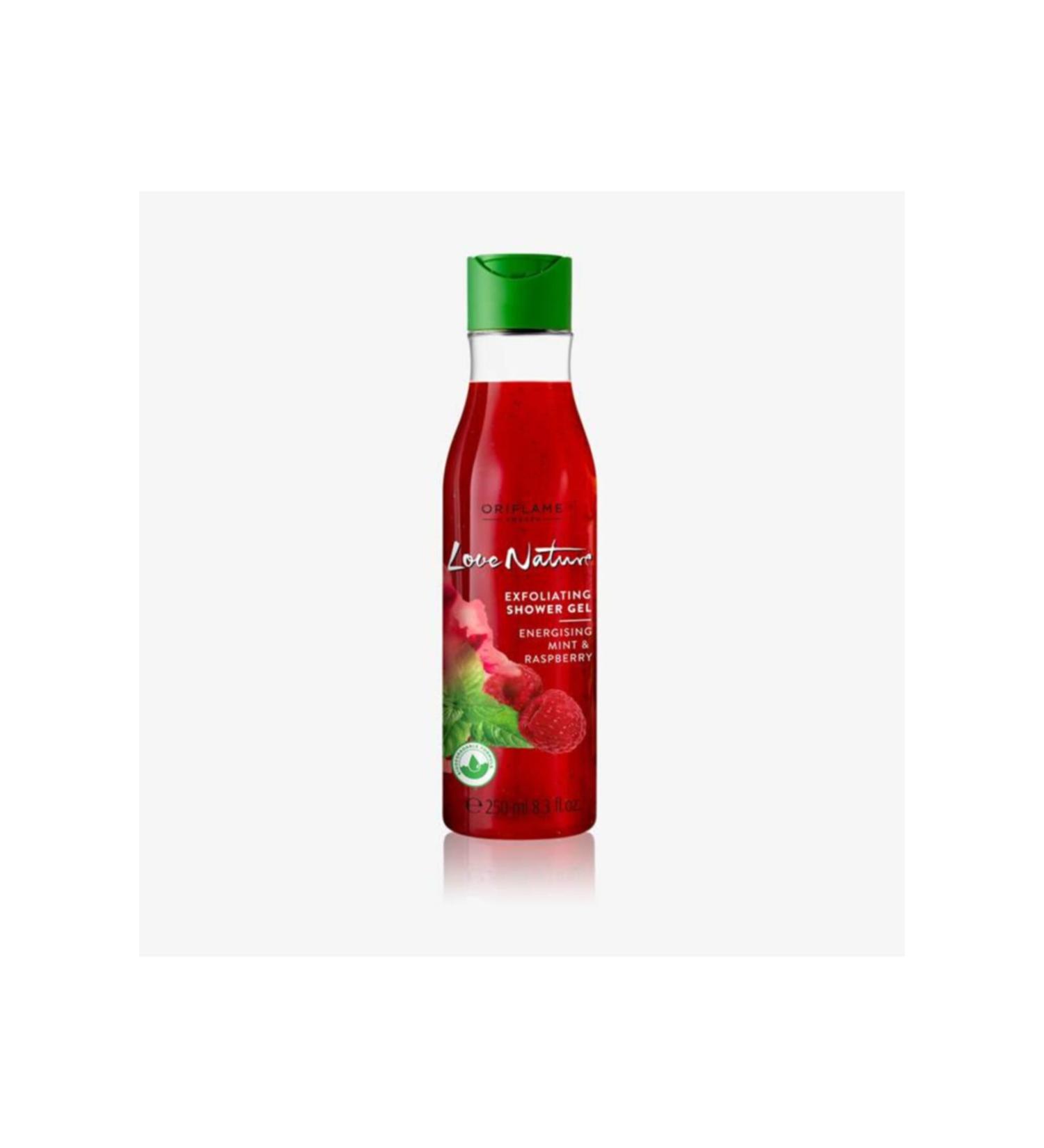 Oriflame Love Nature Purifying Shower Gel with Mint and Raspberry Extract