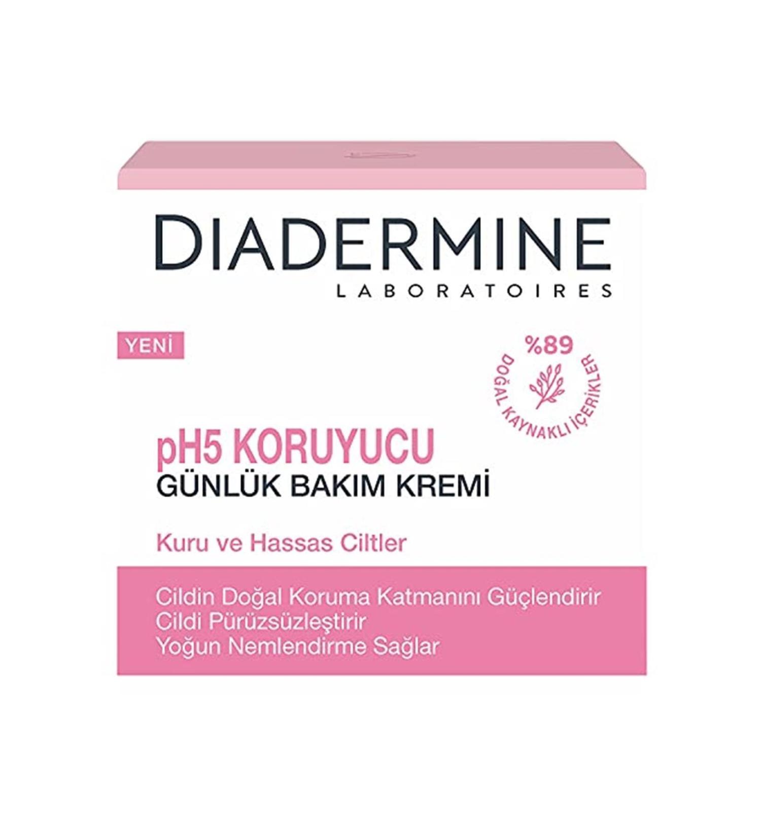 Diadermine Moisturizing Care Cream (For Dry and Sensitive Skin) 50 Ml 1 Pack - Buy Online on GoSupps.com