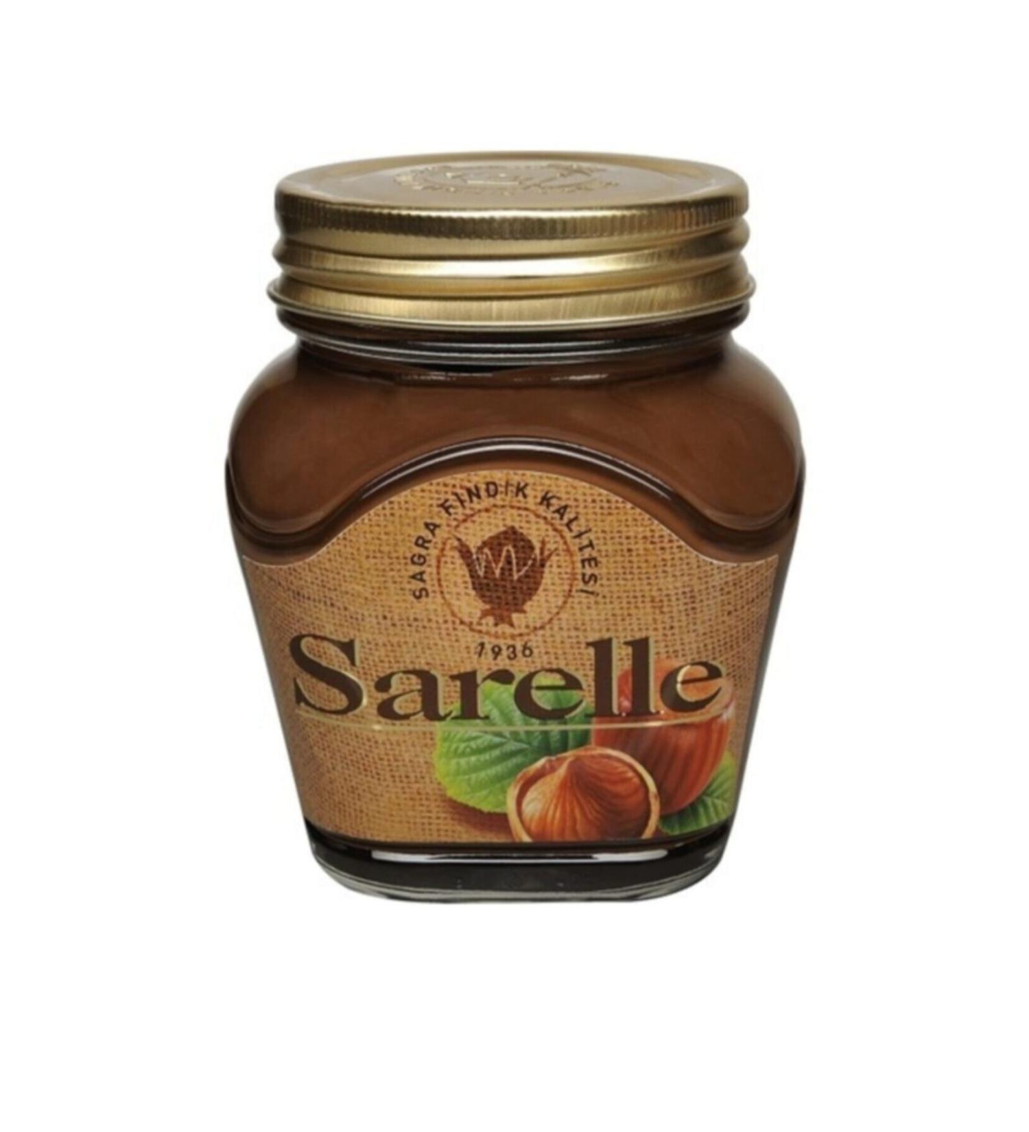 Sarelle Cocoa Hazelnut Paste Glass 350 gr