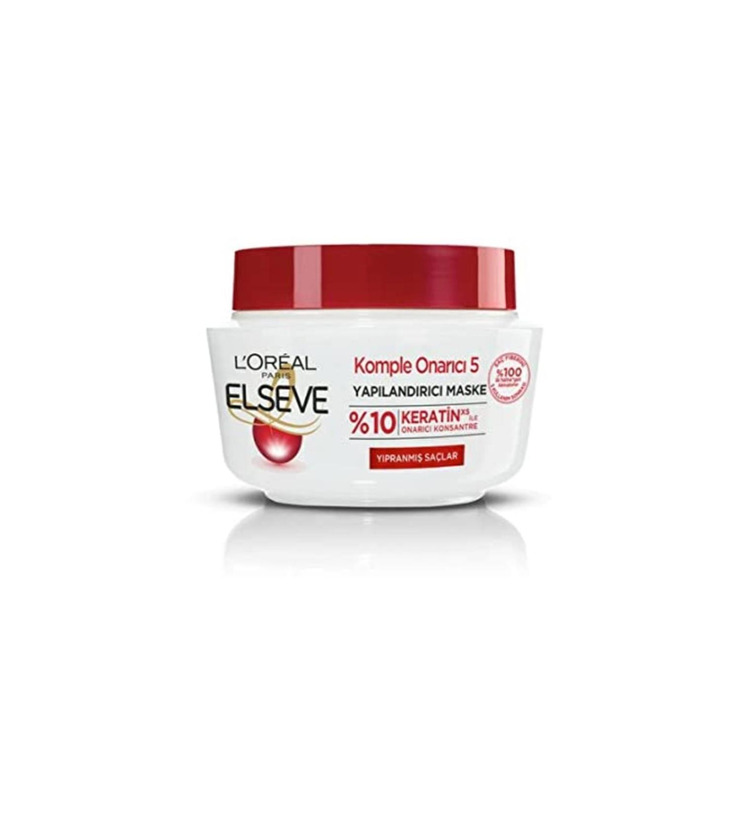 Elseve Brand: L'or al Paris Complete Repair 5 Mask 300 Ml Category: Hair Mask - Buy Online on GoSupps.com