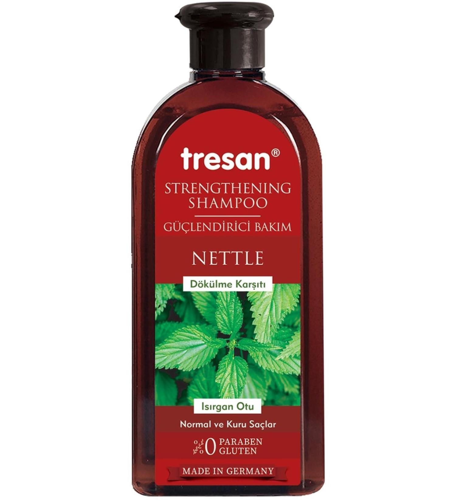 ASMEYAL Brand: Anti-Loss Nettle Strengthening Care Shampoo Normal and Dry Hair 300 Ml