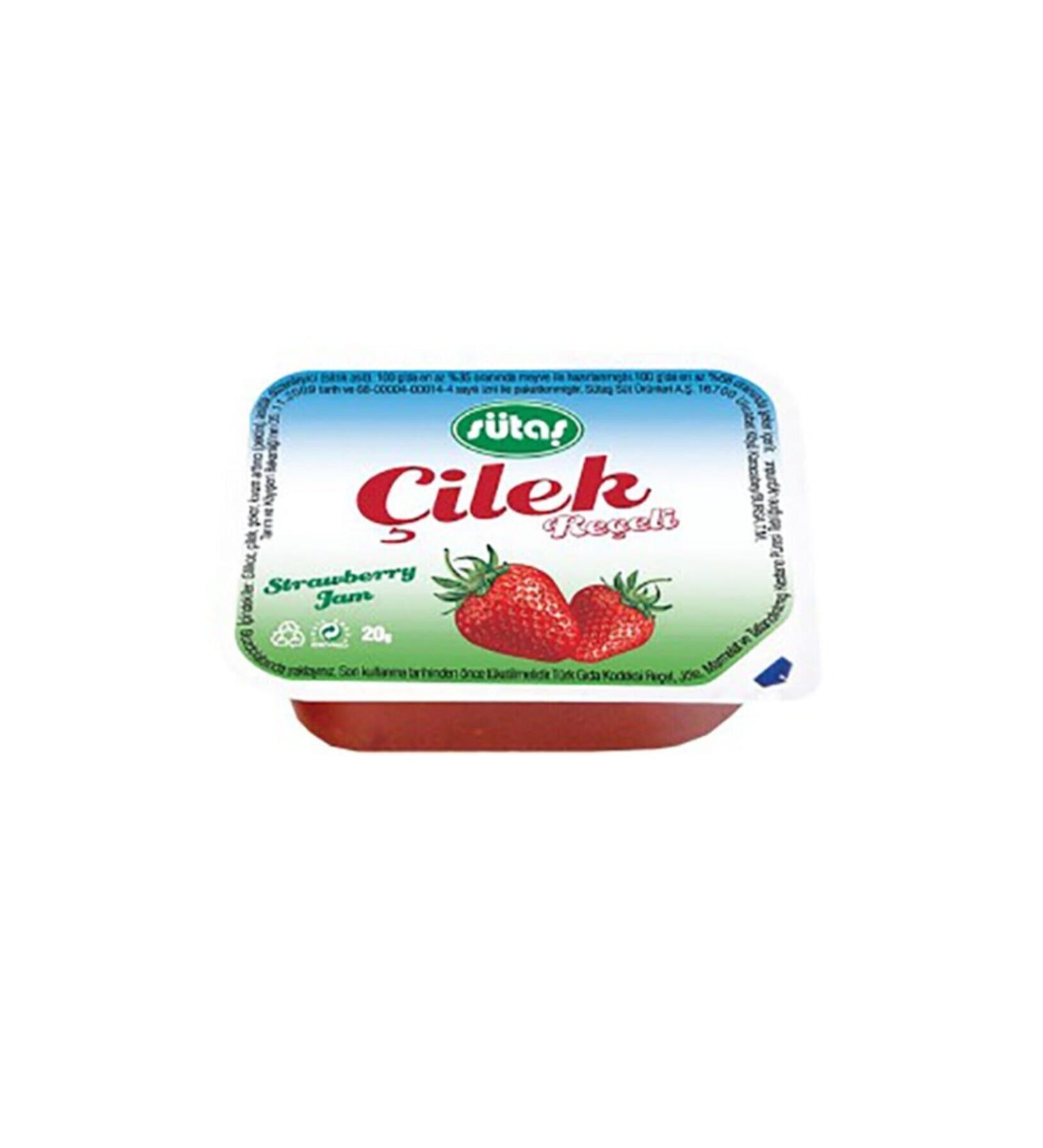 S ta 144 X 20 gr Picnic Breakfast Strawberry Jam