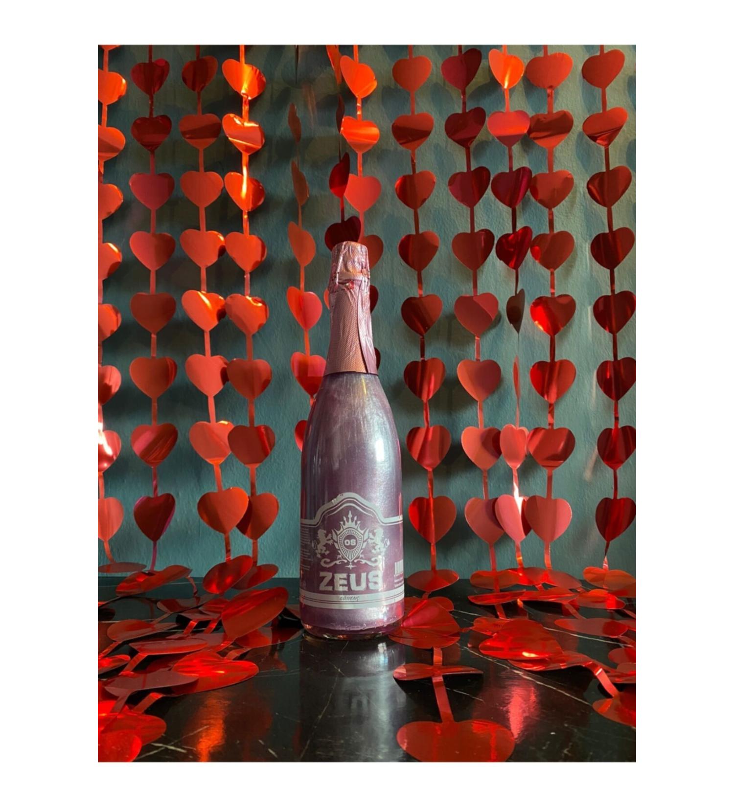 OS ZEUS Non-Alcoholic Sparkling Blackberry Flavored Carbonated Drink