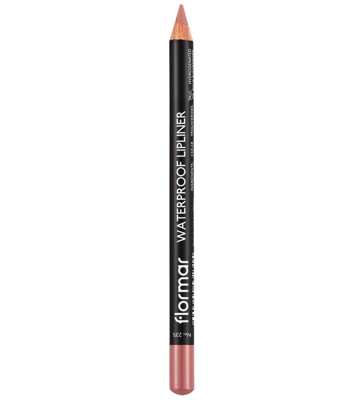 Flormar Waterproof Lipliner Waterproof Lip Pencil. | 1.14 G 235 undressed