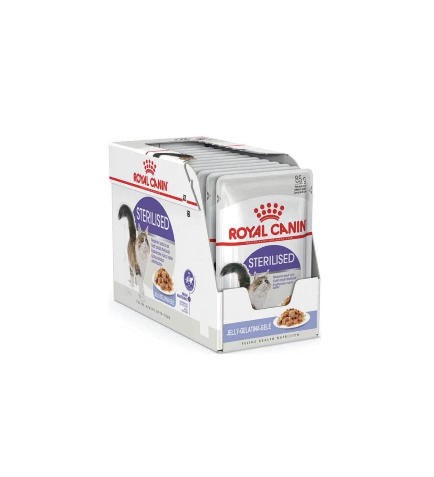 Royal Canin Jelly Sterilized Wet Cat Food 85 Gr X 12 Pieces