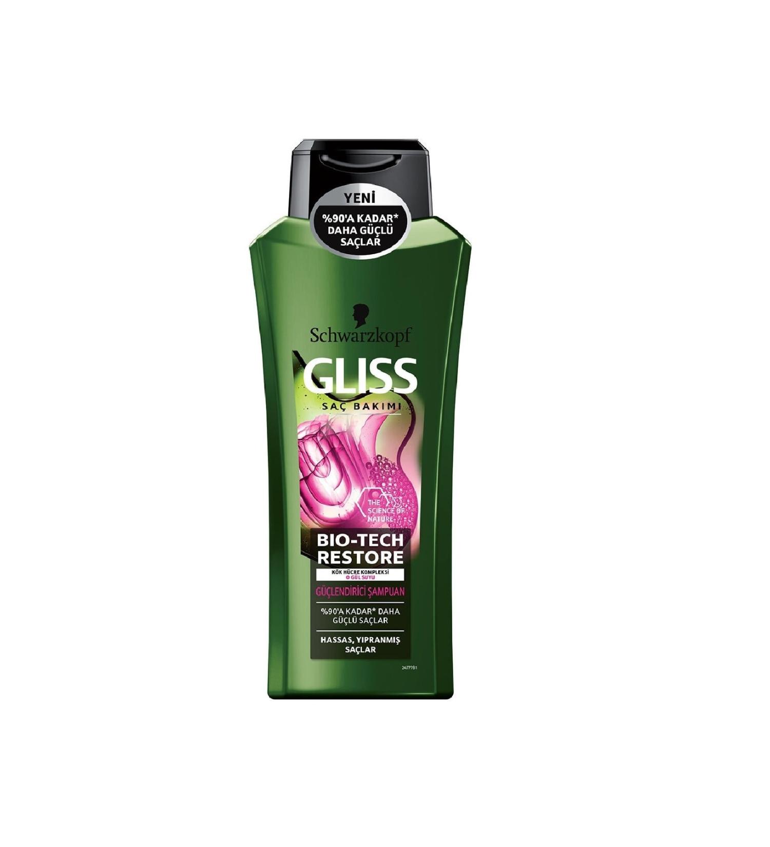 Gliss Bio-Tech Strengthening Shampoo 360 ml