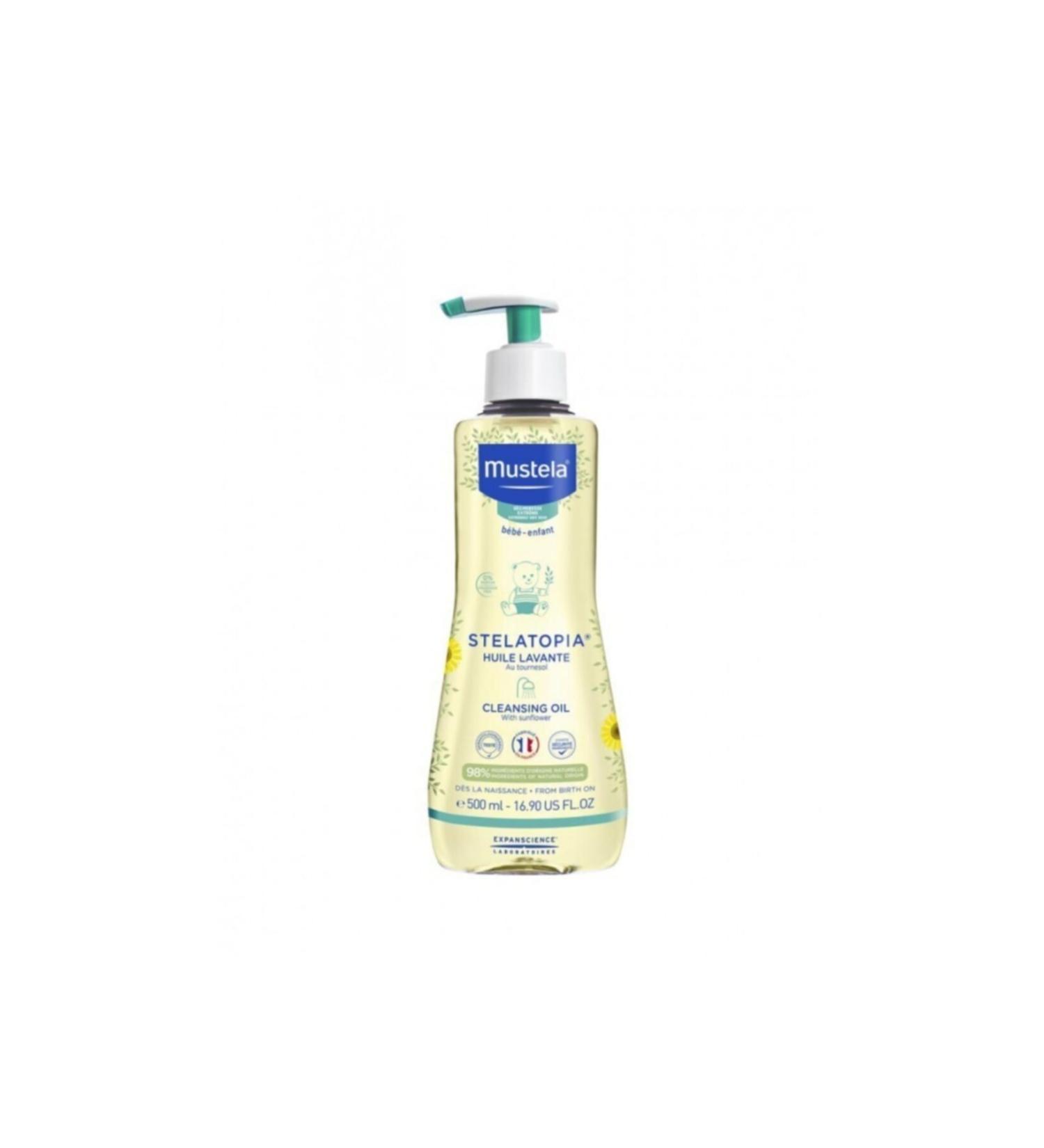 Mustela Stelatopia Cleansing Oil Baby Cleansing Oil 500 ml