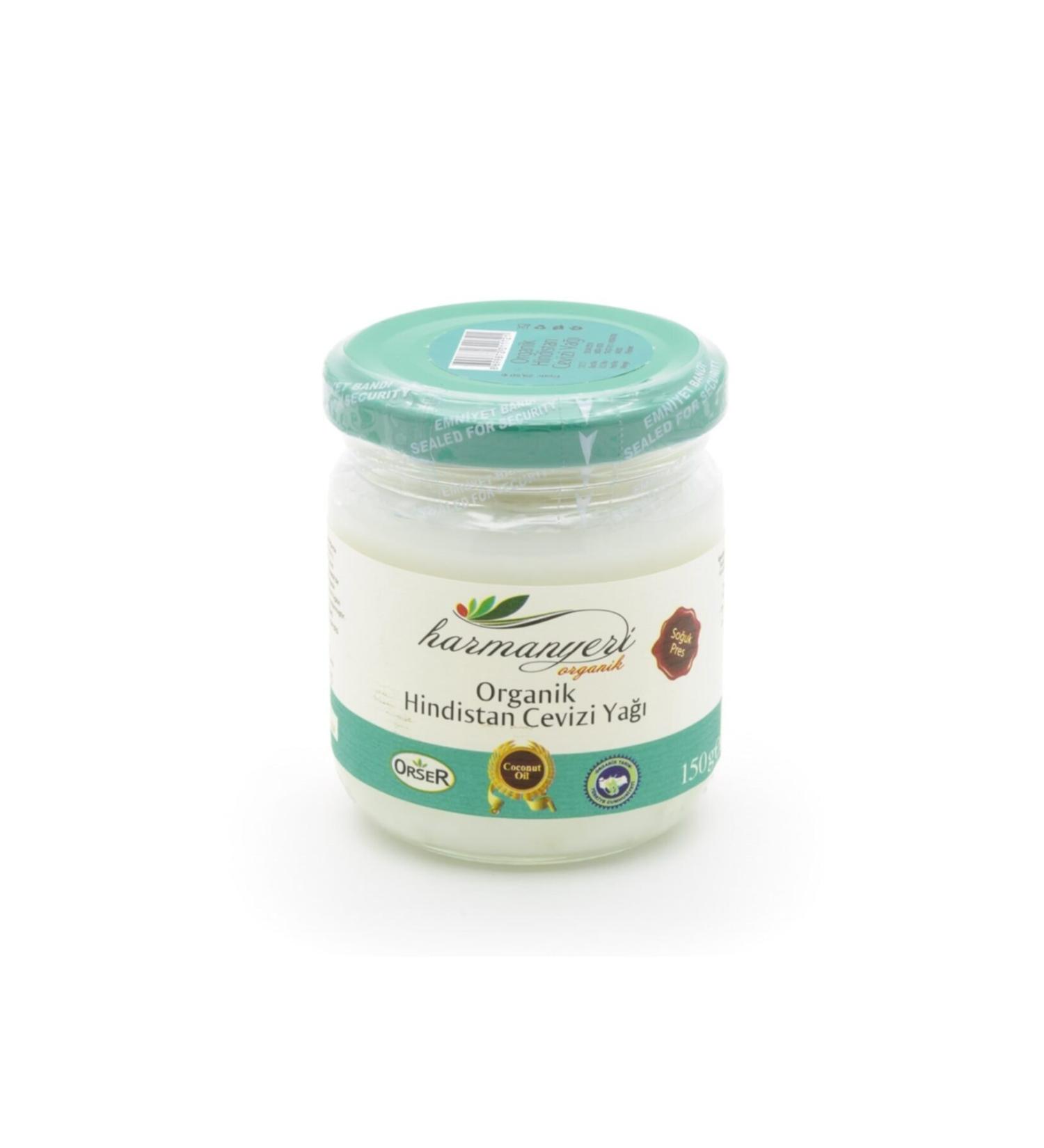 Harmanyeri Organic Coconut Oil 150 gr - Buy Online on GoSupps.com