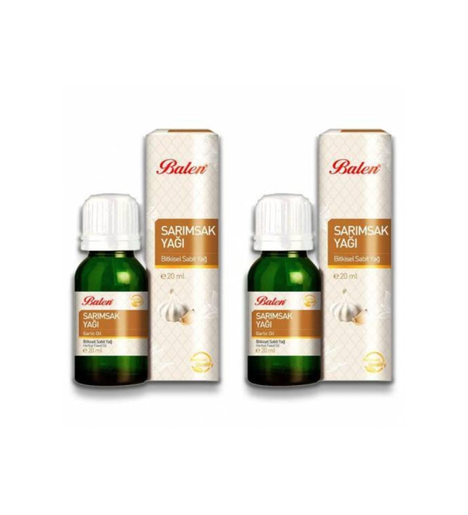 Balen 2 Boxes Garlic Oil 20 ml
