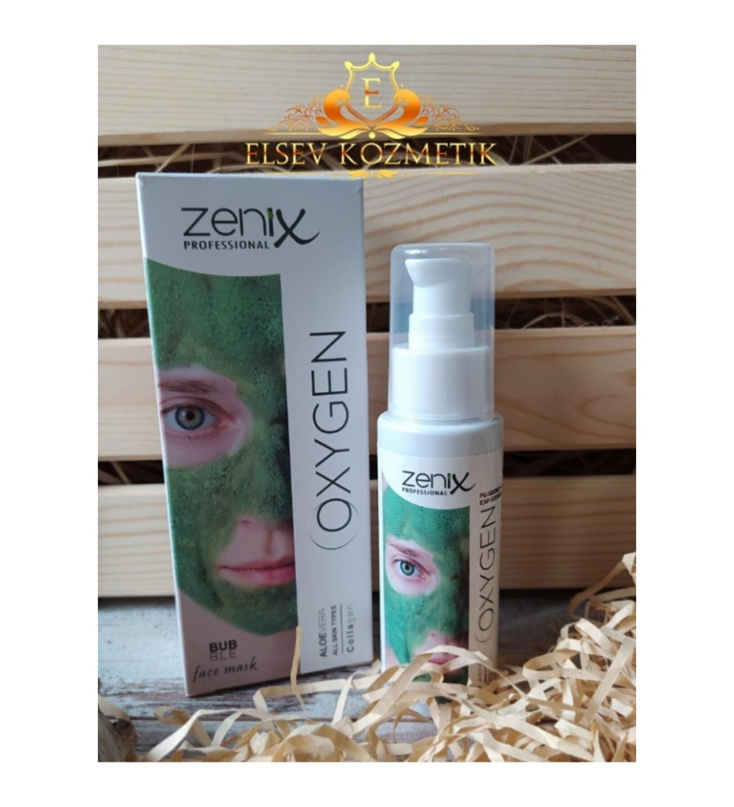 Zenix Professional Oxygen Collagen Mask Aloevera 70 Ml. Elsevkozmetik