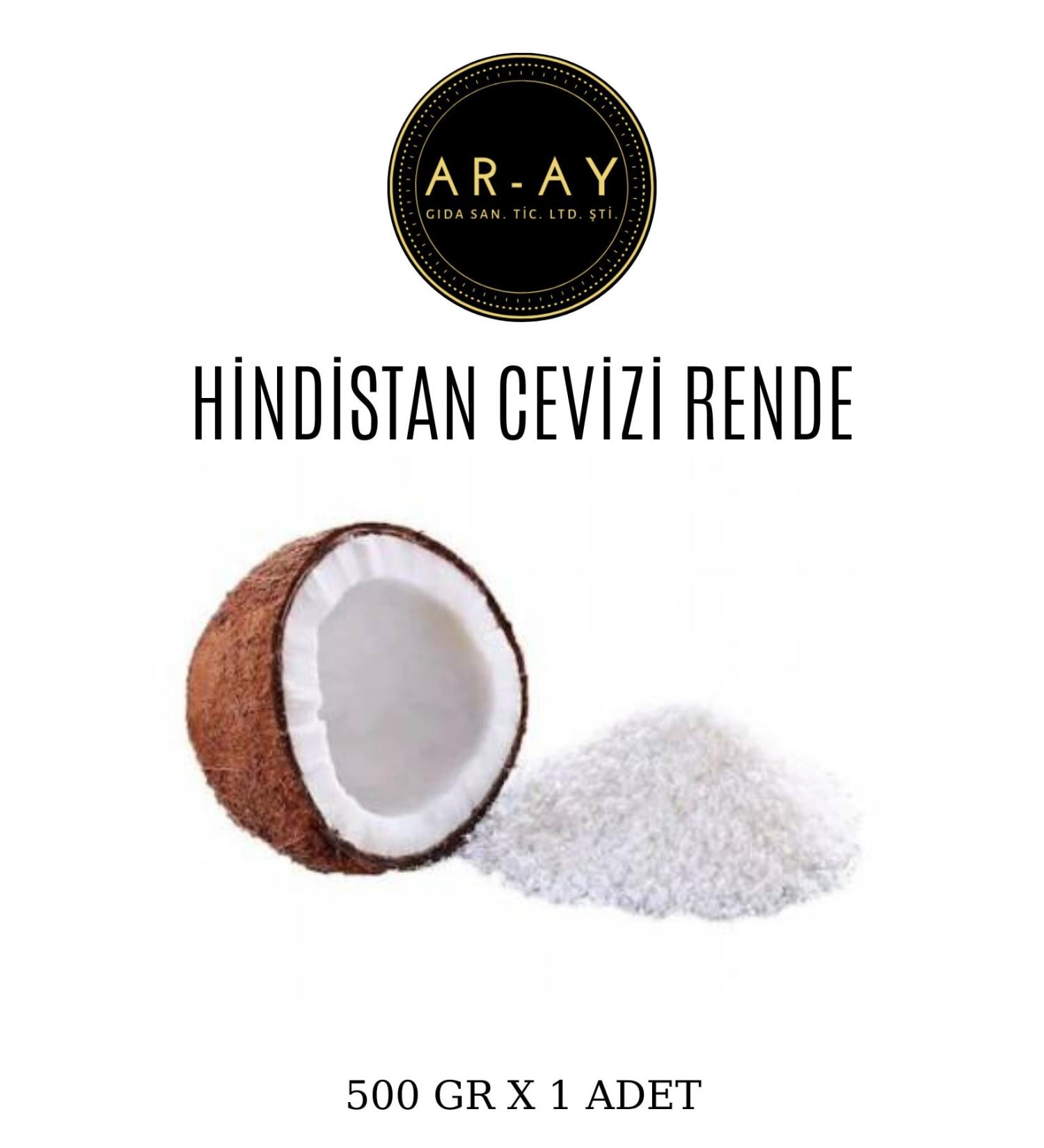 AR-AY Coffee & Spices Coconut (grated) Table 500 Grams