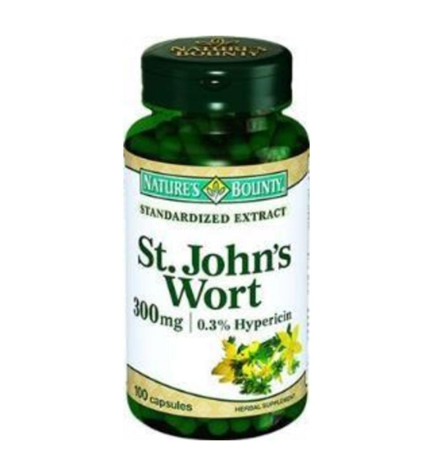 Natures Bounty St. John's Wort 300 Mg 100 Capsules