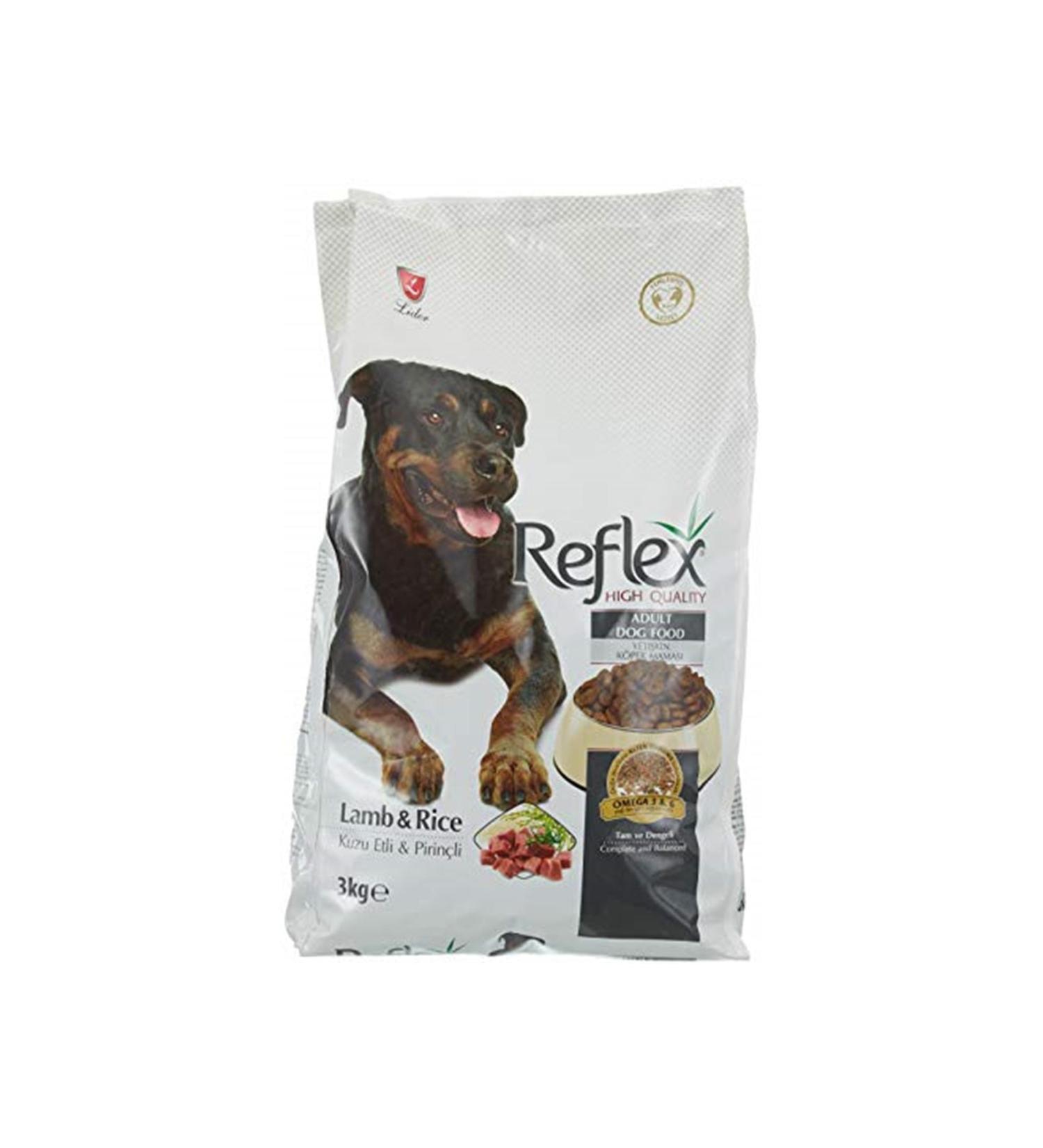 Reflex : Lamb Rice Adult Dog Food 3 kg Dog Dry Food
