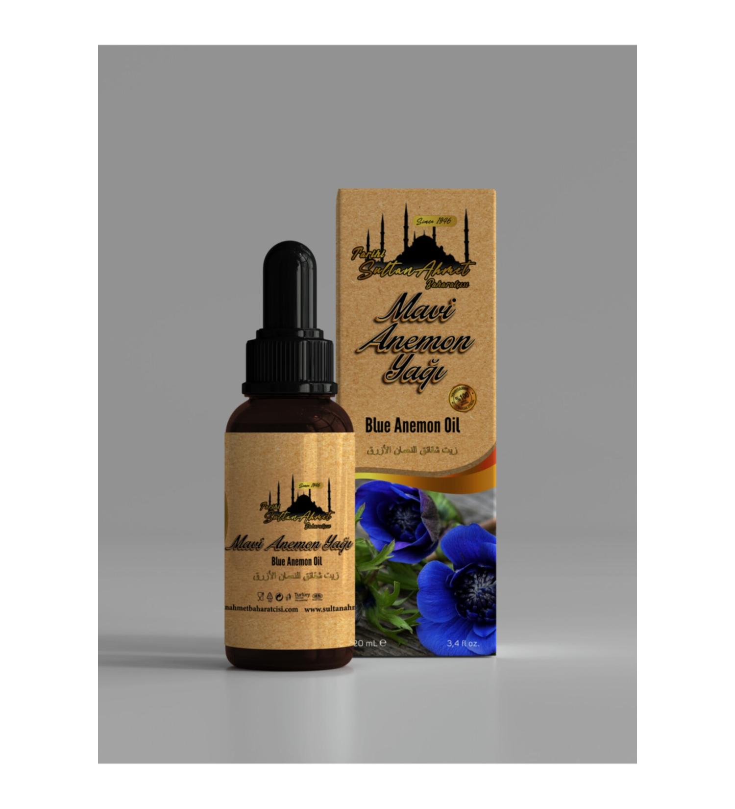 Historical Sultanahmet Spice Shop Blue Anemone Oil 20ml Special Production - Buy Online on GoSupps.com