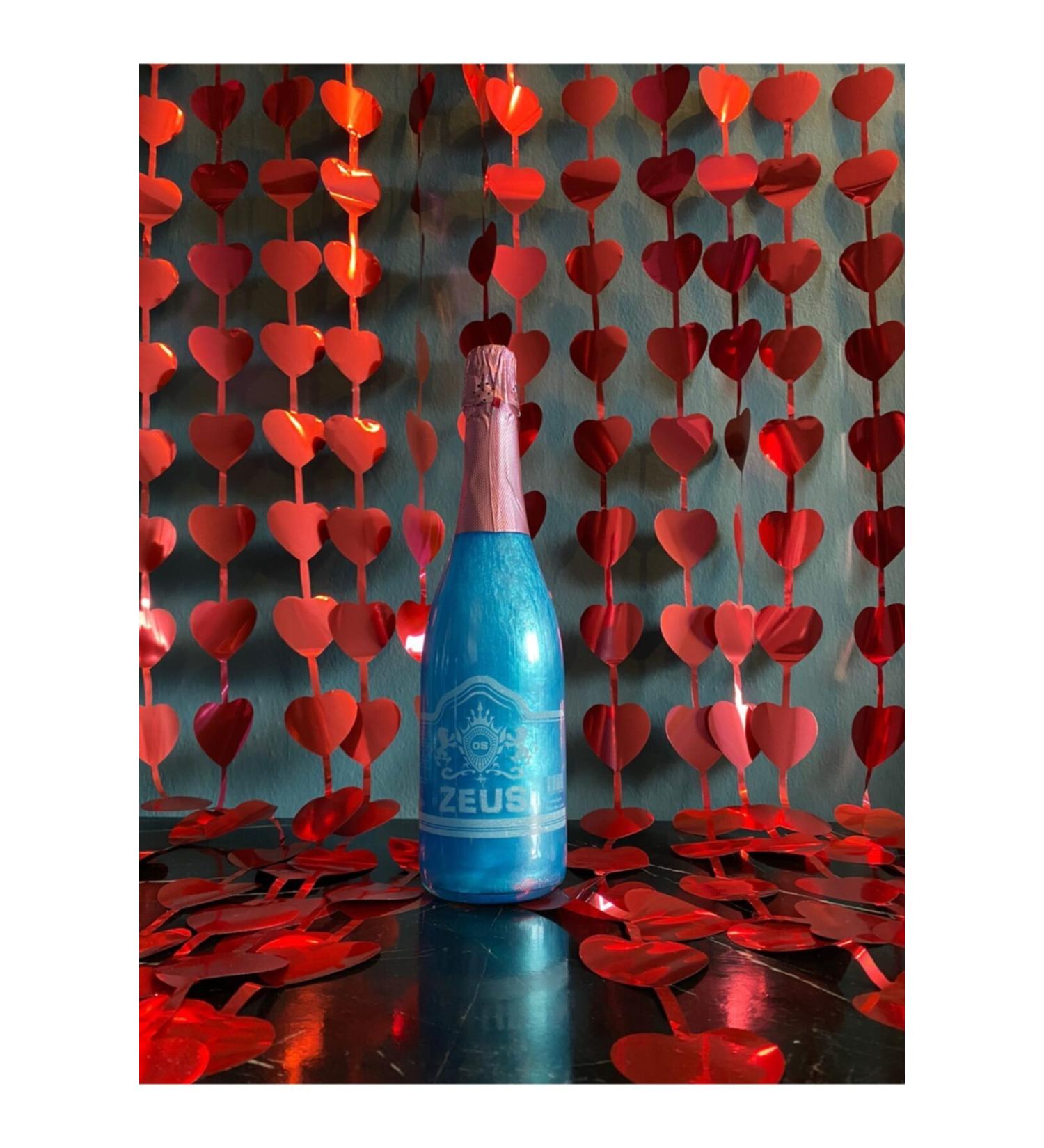 OS ZEUS Sparkling Blueberry Flavored Carbonated Drink