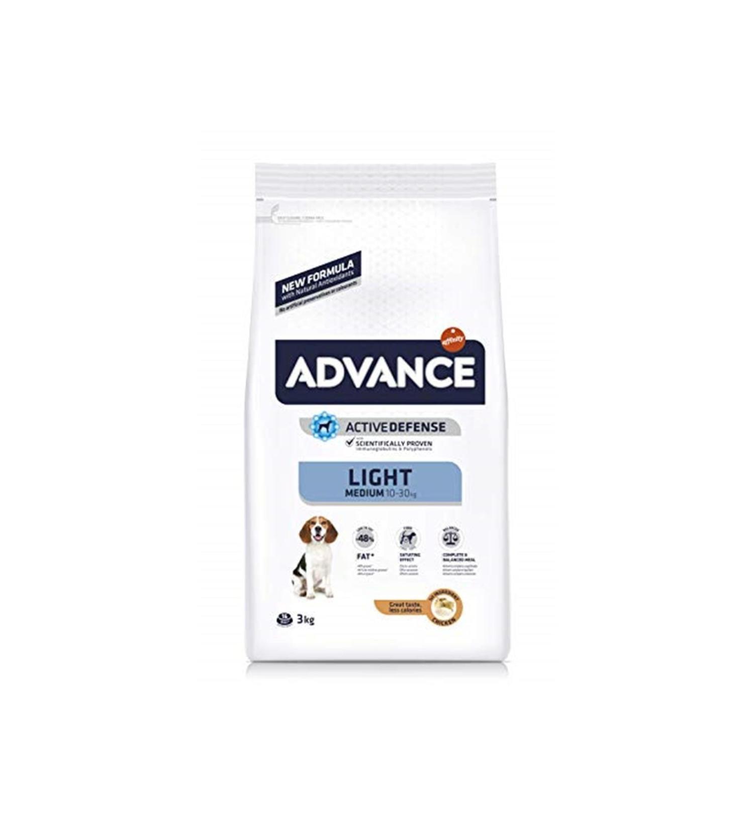 Advance Brand: Medium Light Medium Breed Adult Diet Dog Food 3 Kg Category: Dog Dry Food