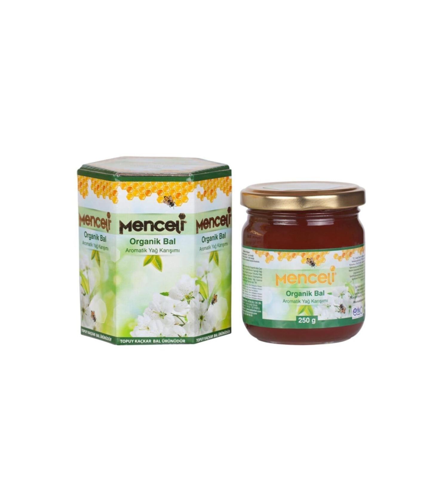 Menceli Organic Ka kar Honey and Aromatic Oils Mixture 250 gr - Buy Online on GoSupps.com