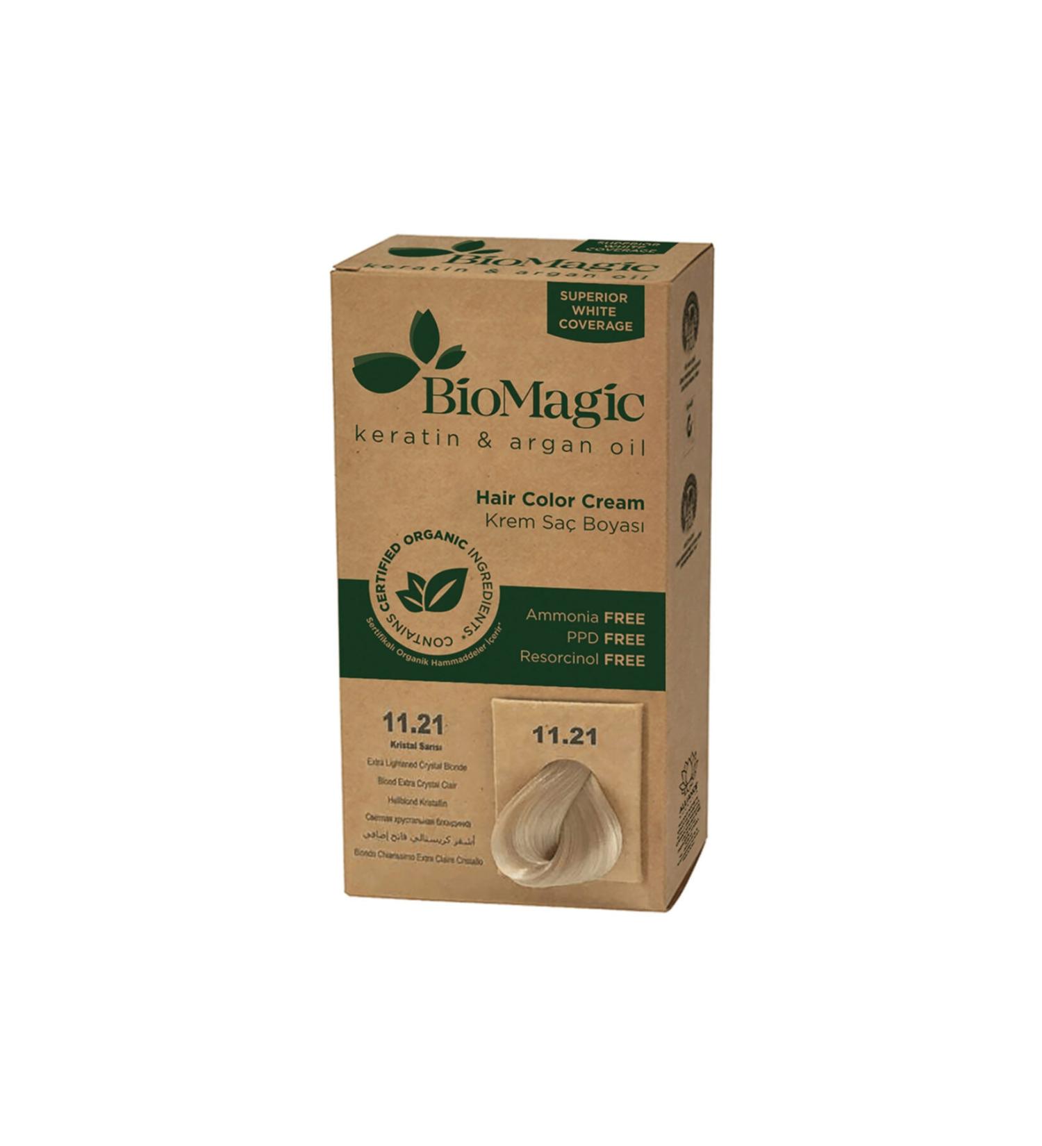 BioMagic Hair Dye Crystal Yellow No: 11.21