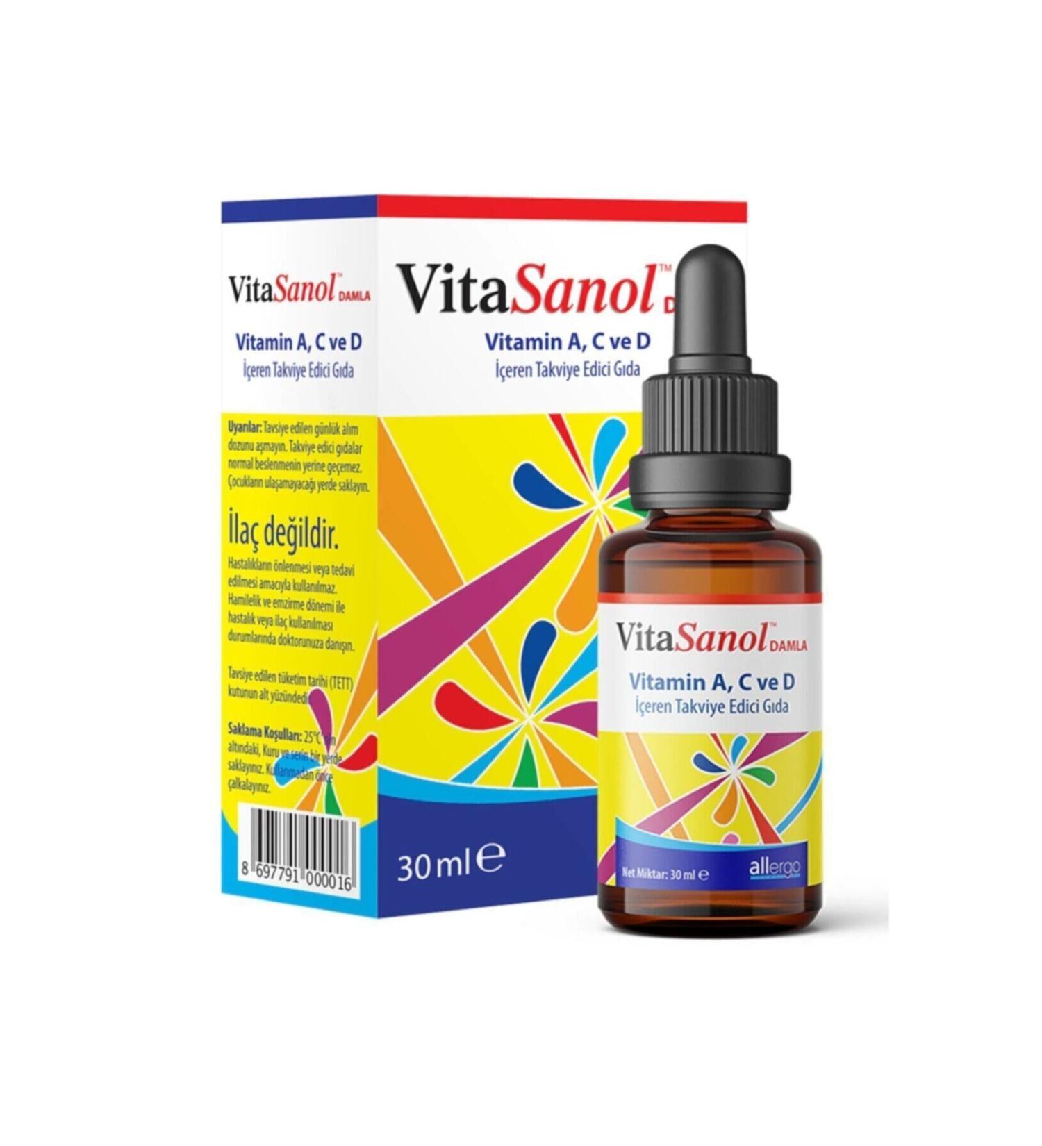 Allergo Vitasanol Drops Acd Drops 30ml