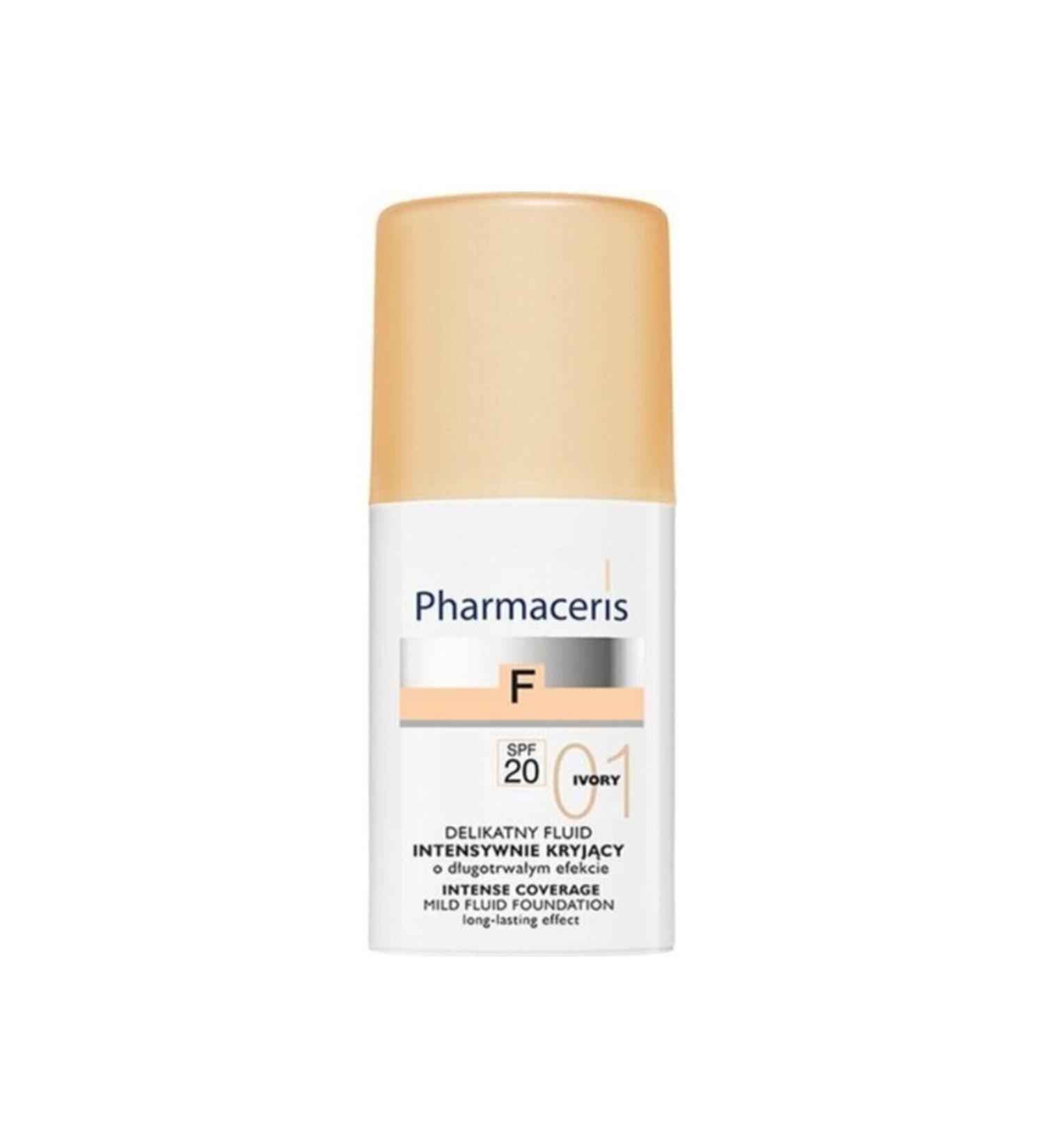 Pharmaceris Soft Liquid Foundation Spf 20 Intense Concealer 02 Sand 30 ml SK N1