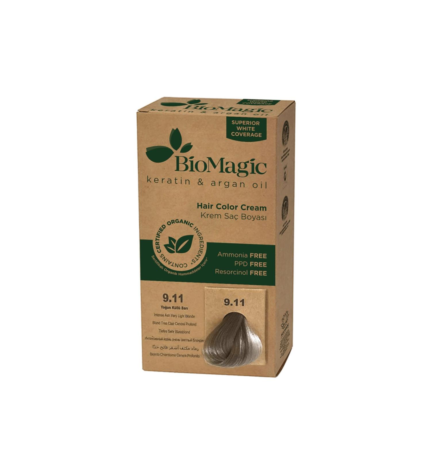 BioMagic Hair Dye Intense Ash Blonde