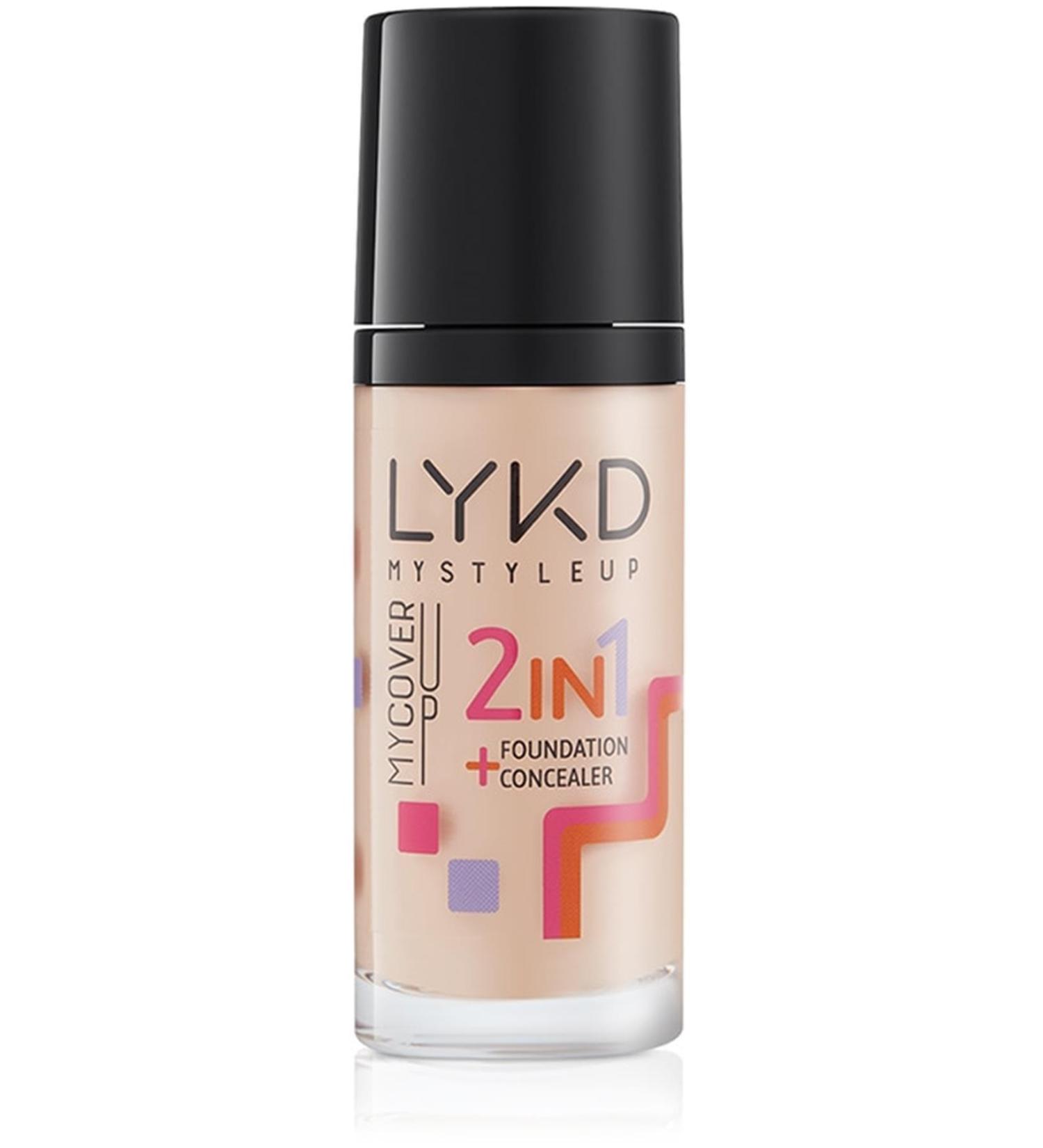 lykd 2 in 1 Foundation 130 Soft Fair